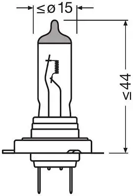 Osram H18 12V 55W PY26D-1