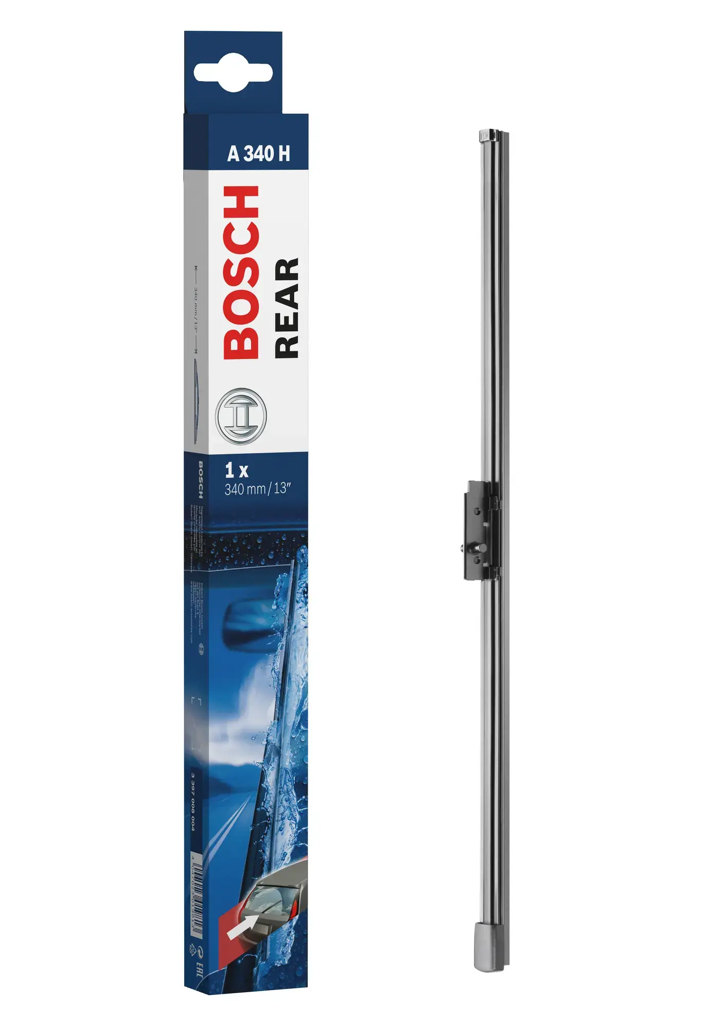 Bosch Aerotwin Flat Wiper Blade Rear A340H