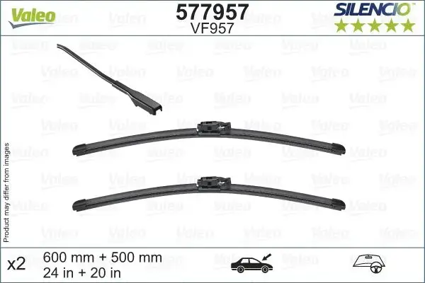 Valeo Universal Flat Wiper Blade