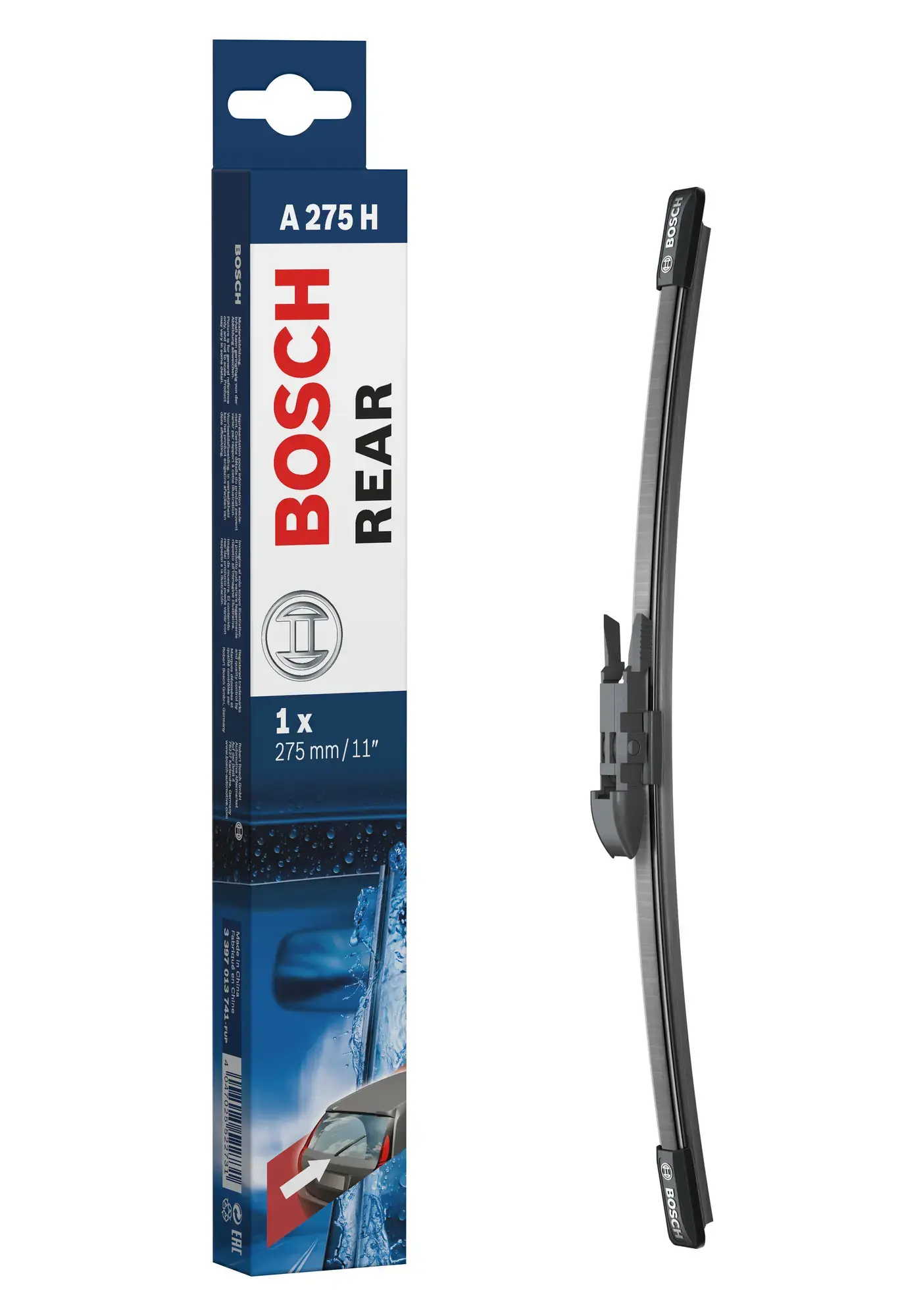 Bosch AeroTwin Flat Wiper Blade Rear A275H