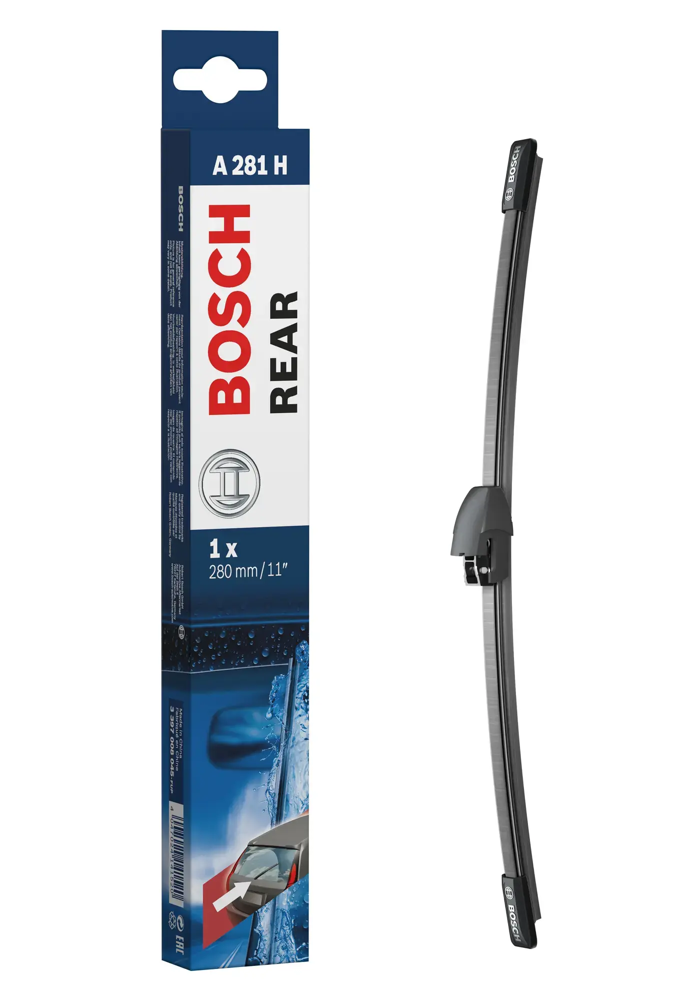 Bosch Aerotwin Flat Wiper Blade Rear A281H
