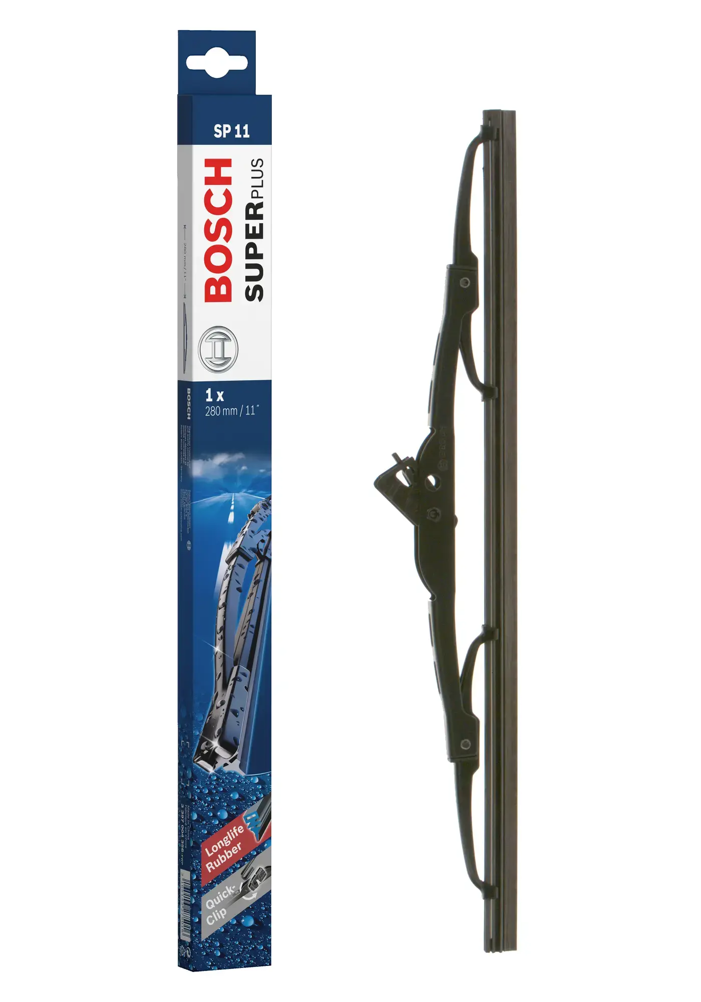 Bosch Super Plus Single Universal Wiper Blade SP11