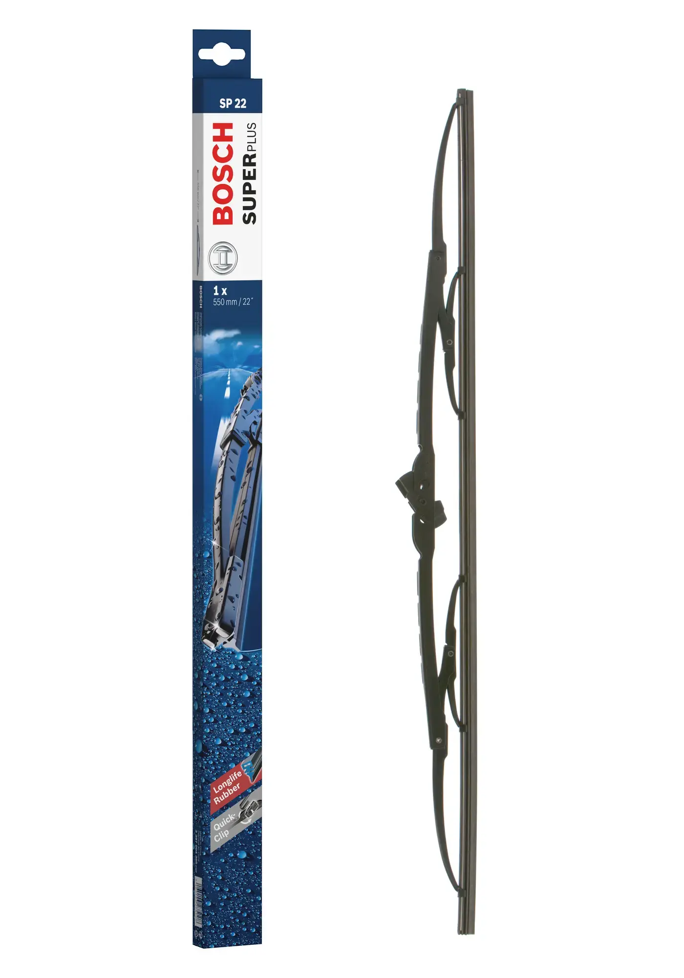 Bosch Super Plus Single Universal Wiper Blade SP22