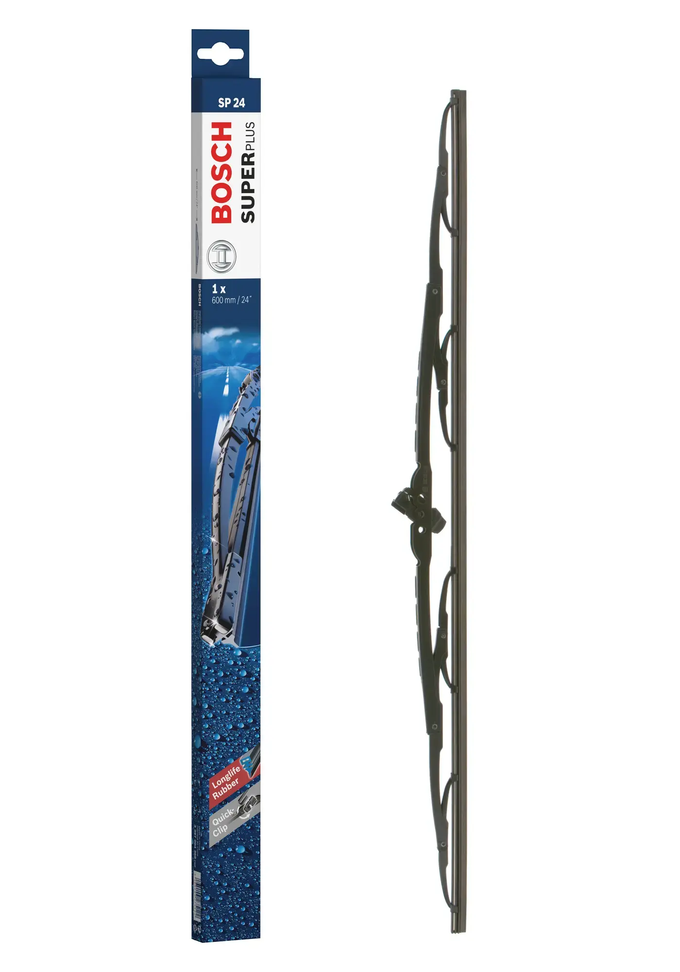 Bosch Super Plus Single Universal Wiper Blade SP24
