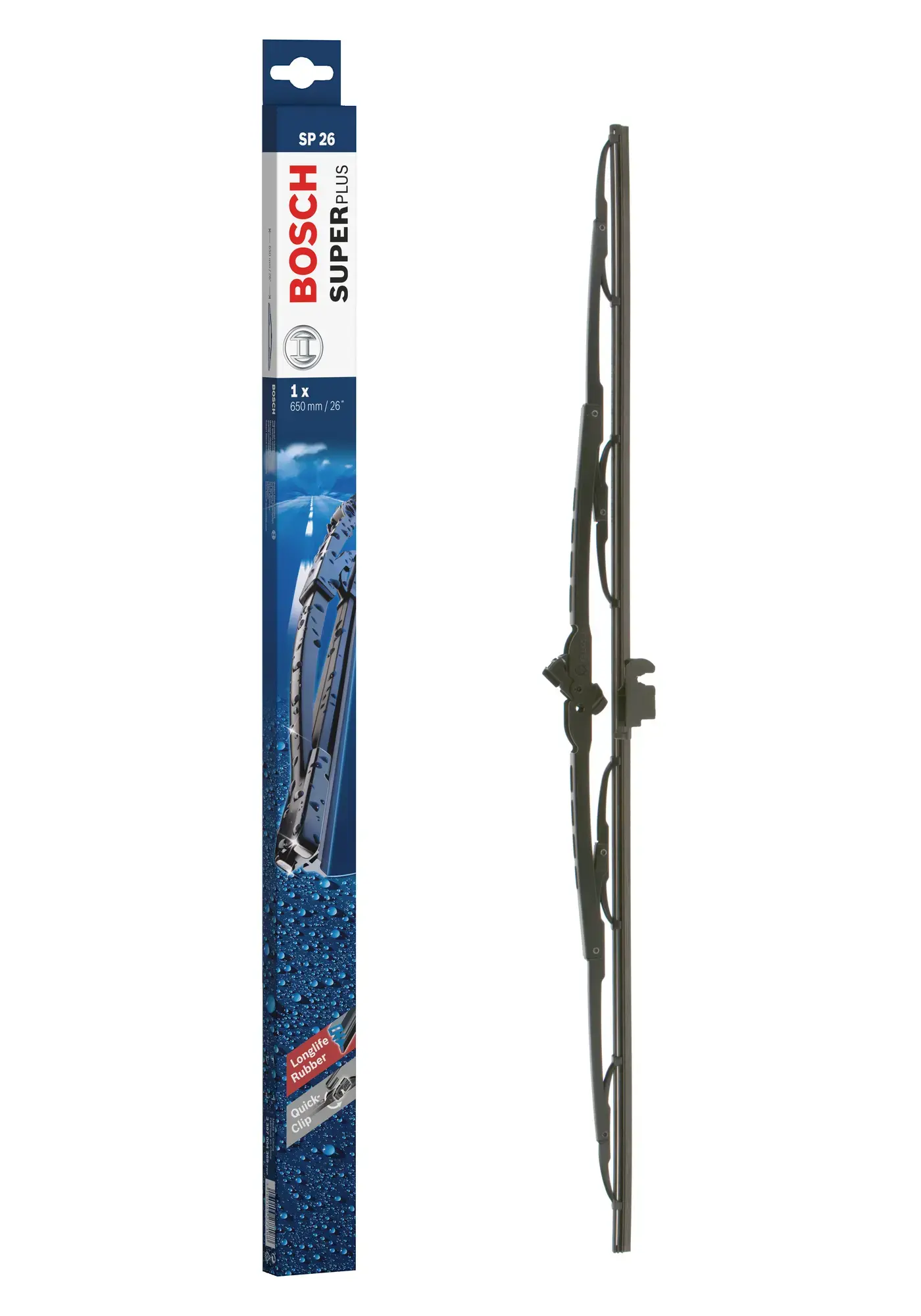 Bosch Super Plus Single Universal Wiper Blade SP26