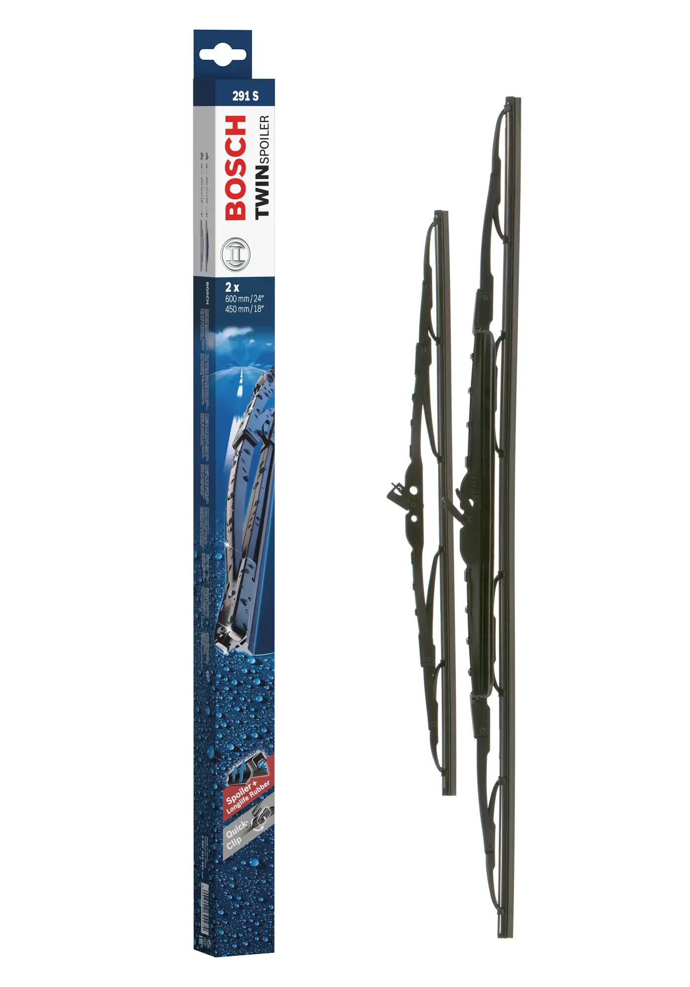 Bosch Super Plus Specific Wiper Blade Set With Spoilers 291S
