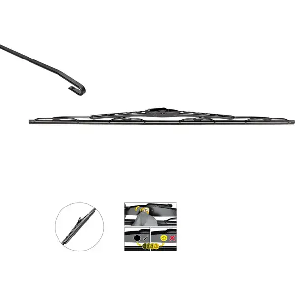 Valeo Silencio Wiper Blade With Spoiler Vm105 20 Inch