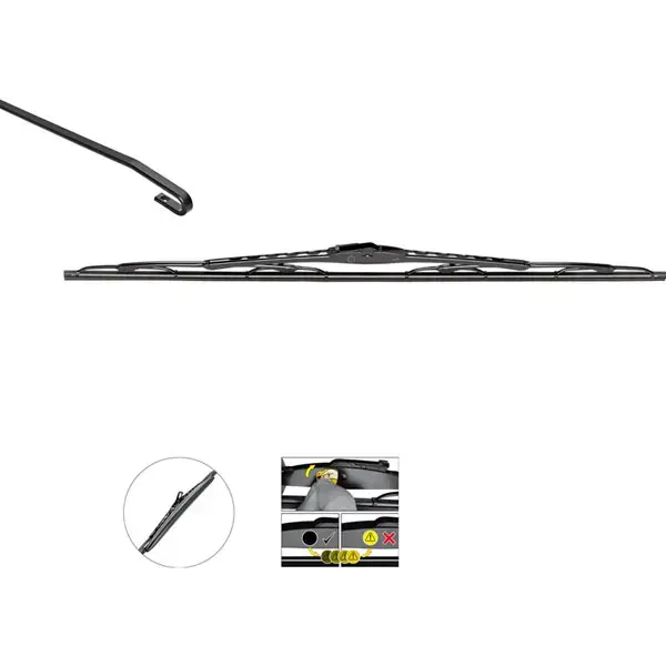 Valeo Silencio Wiper Blade With Spoiler Vm111 26 Inch