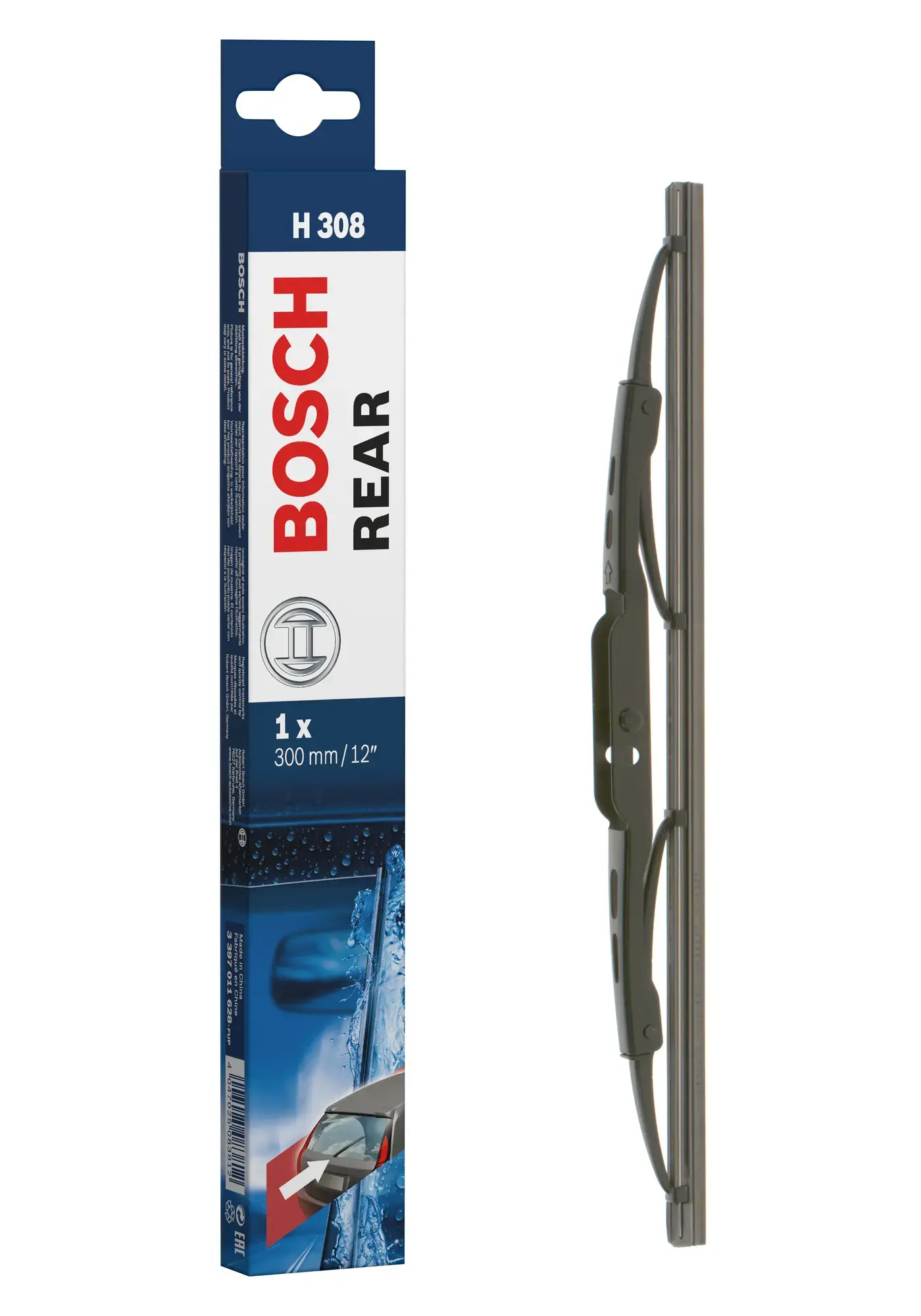 Bosch SPECIFIC REAR WIPER BLADE H308 300mm