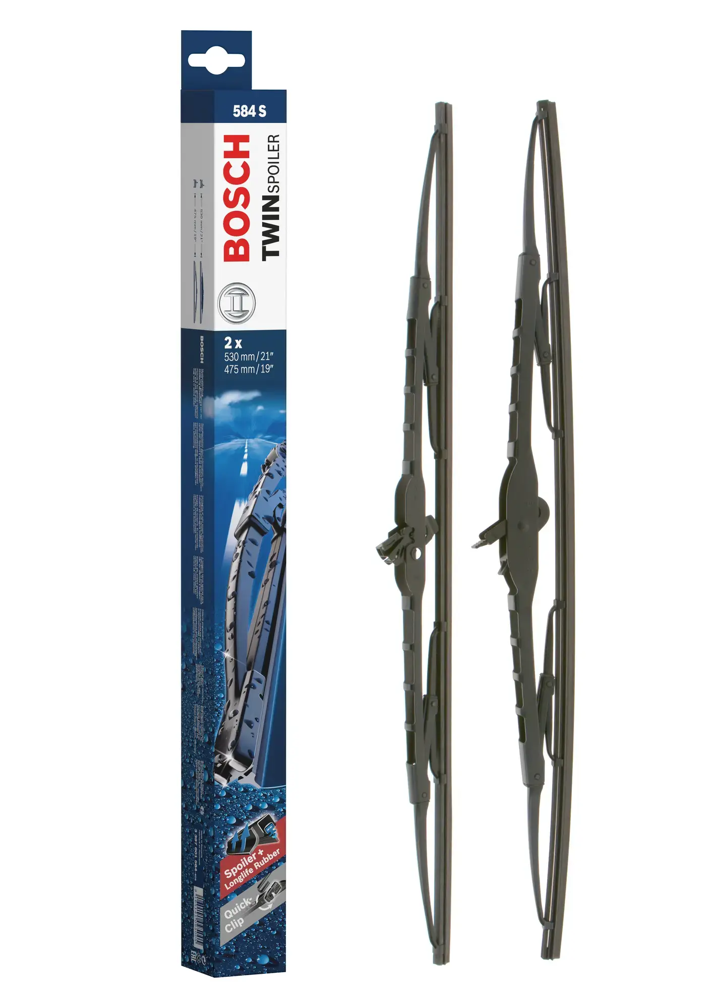 Bosch Super Plus Specific Wiper Blade Set SP21/19AS