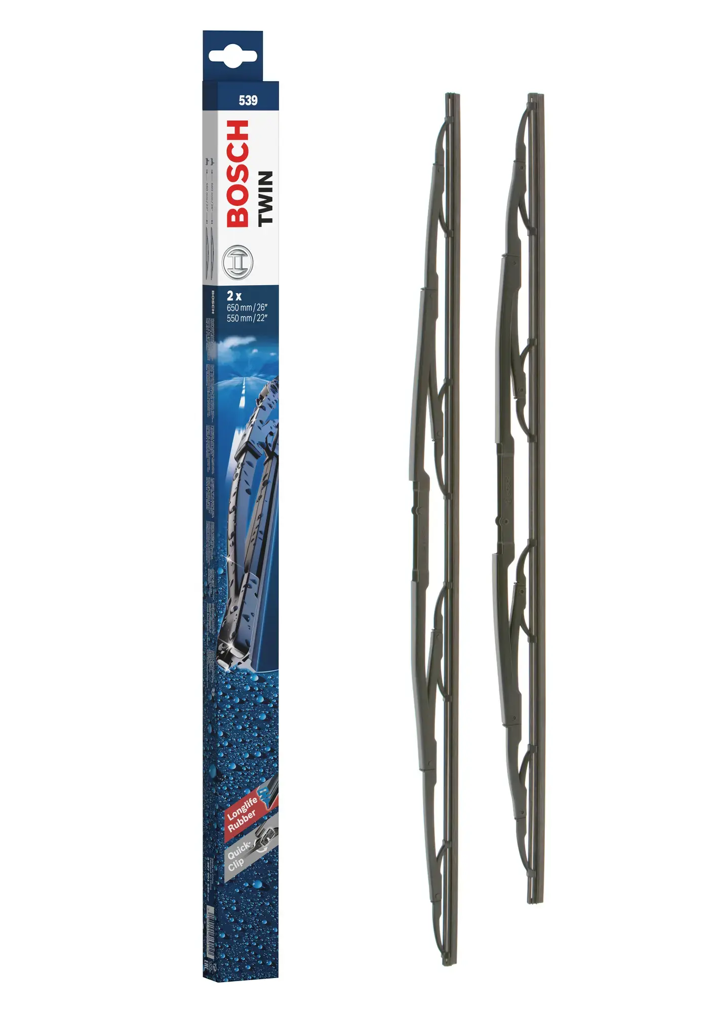 Bosch Super Plus Specific Wiper Blade Set SP26/22B