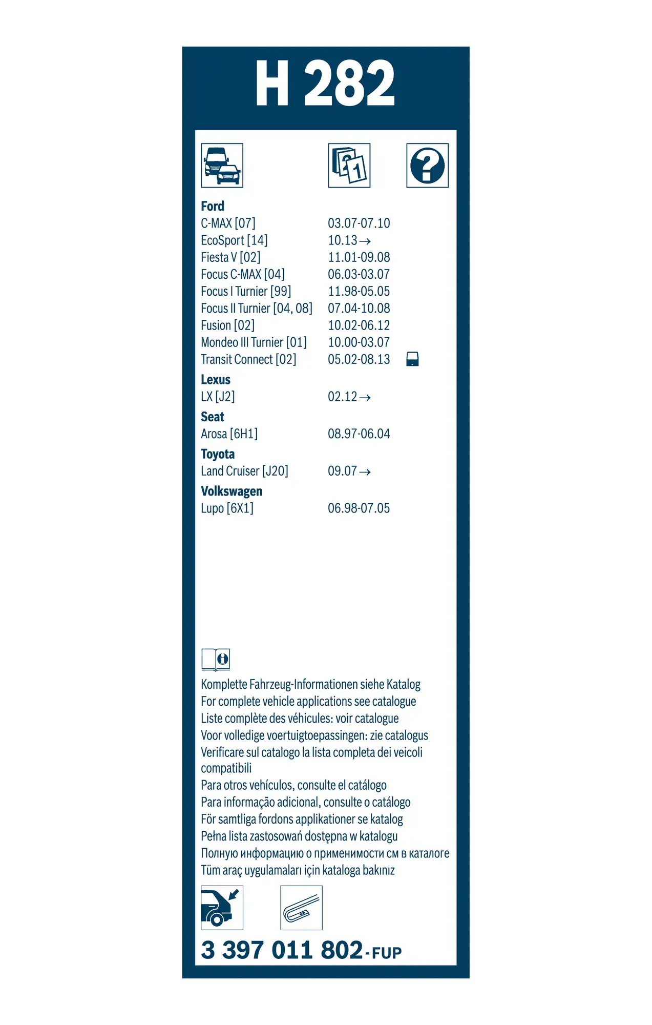 Bosch Universal Wiper Blade