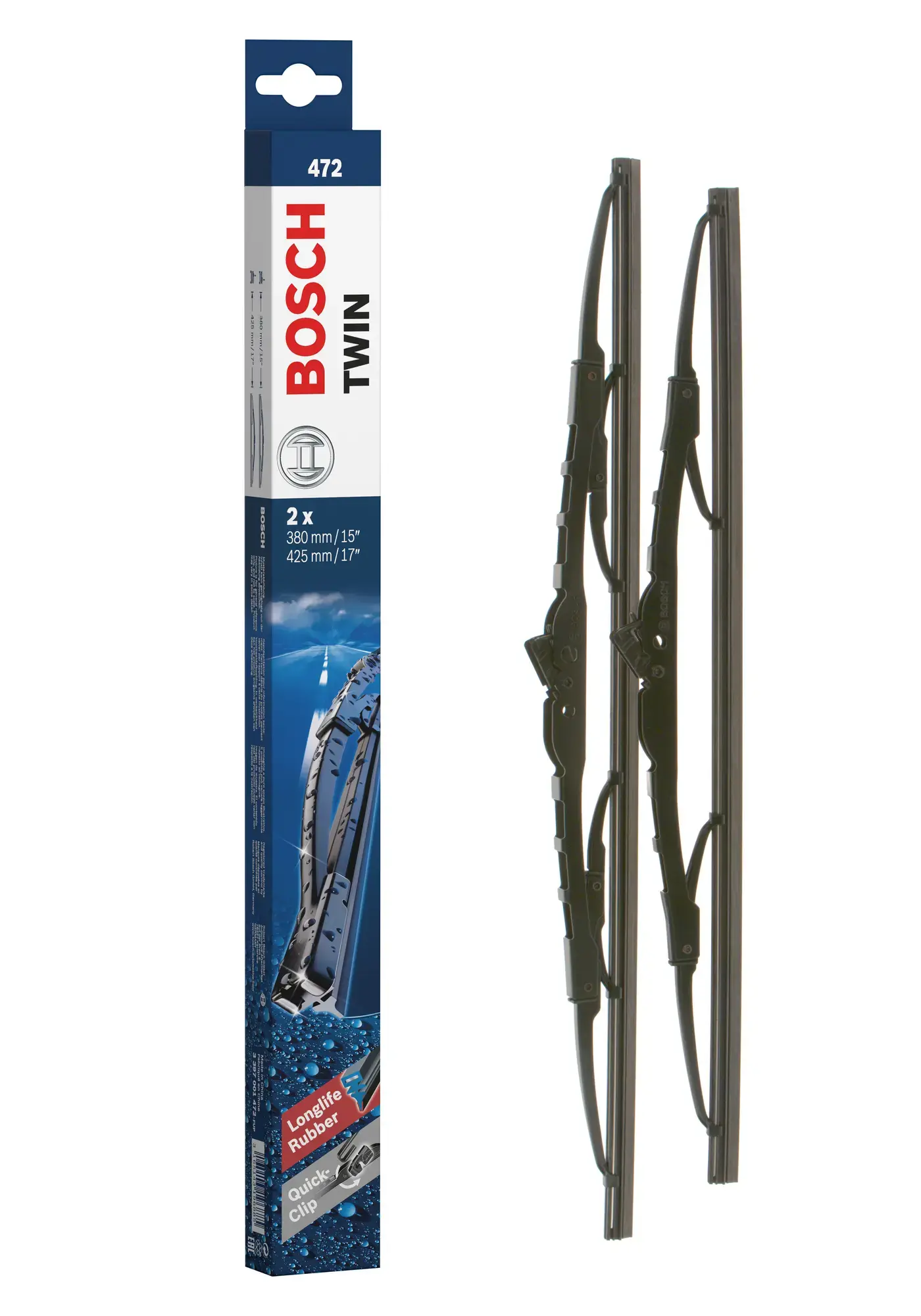 Bosch Super Plus Specific Wiper Blade Set 472