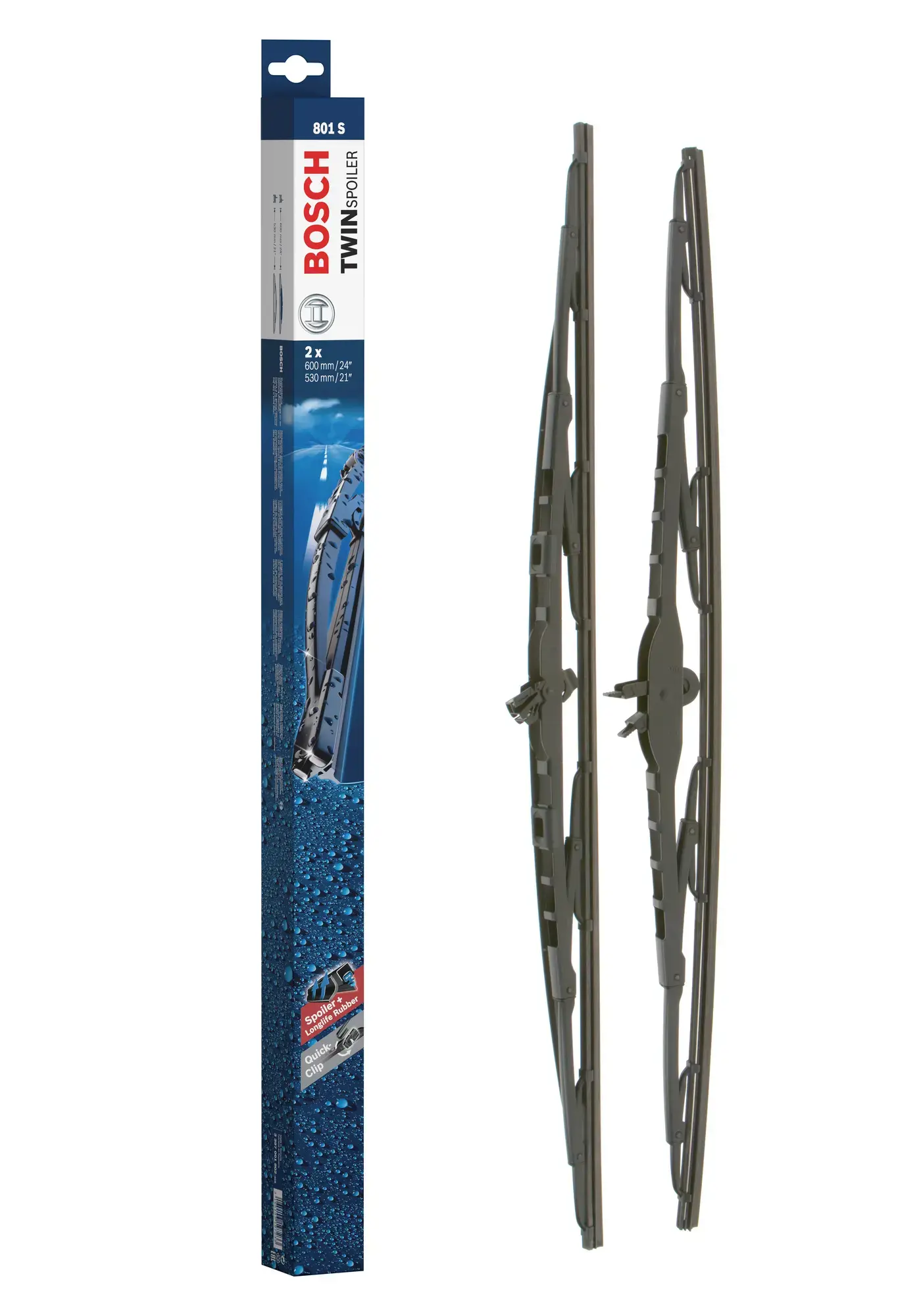 Bosch Super Plus Specific Wiper Blade Set With Spoiler 801S