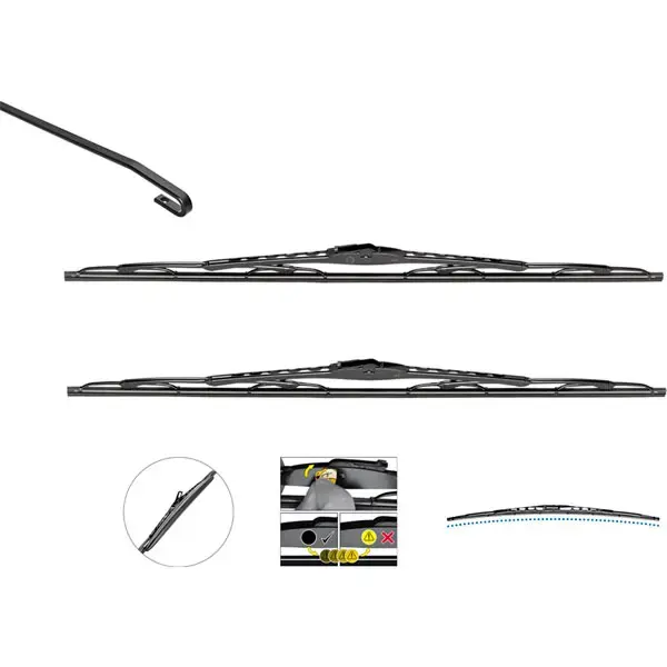 Valeo Silencio Specific Wiper Blade Set Vm208