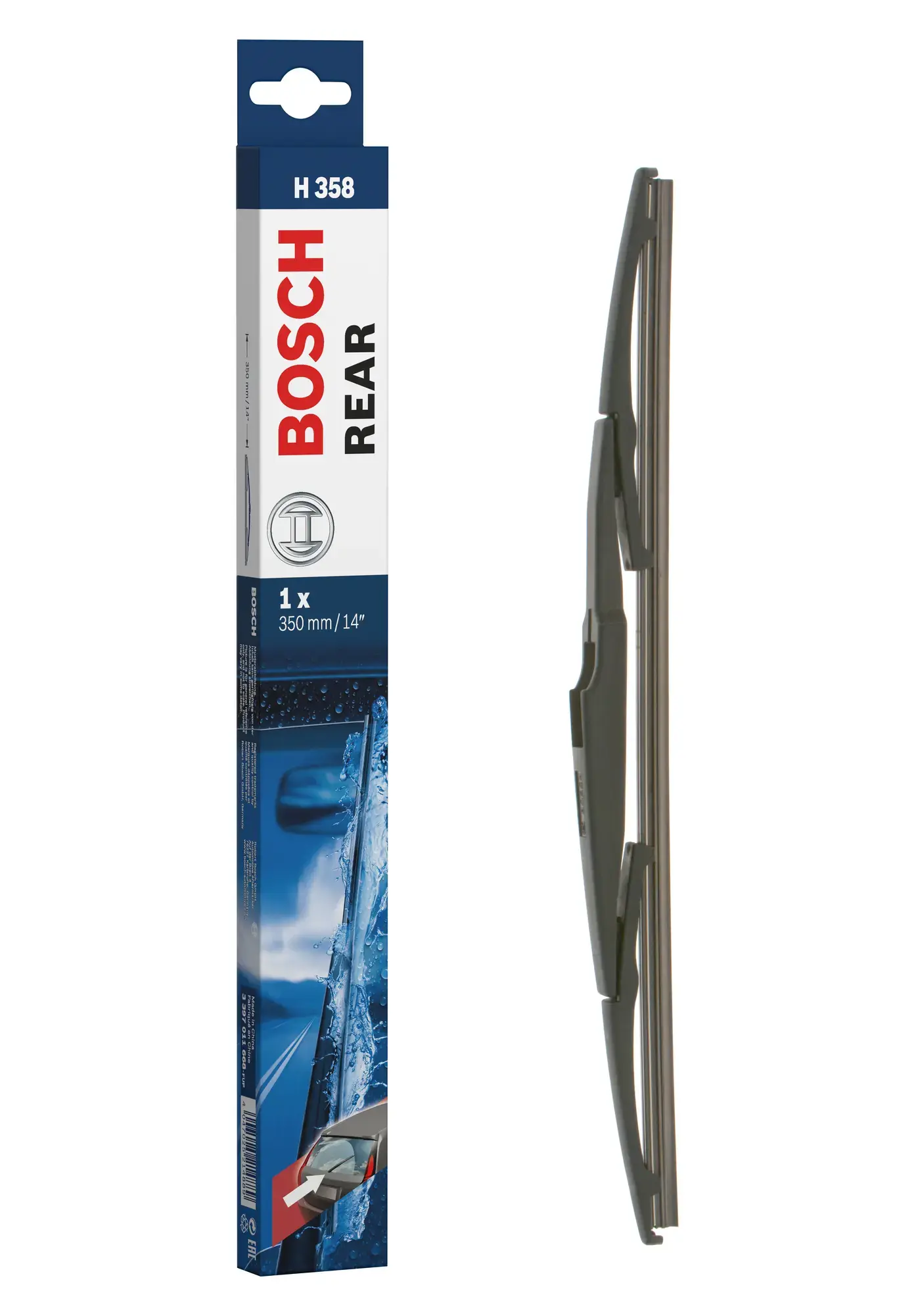 Bosch Super Plus Wiper Blade Rear H358