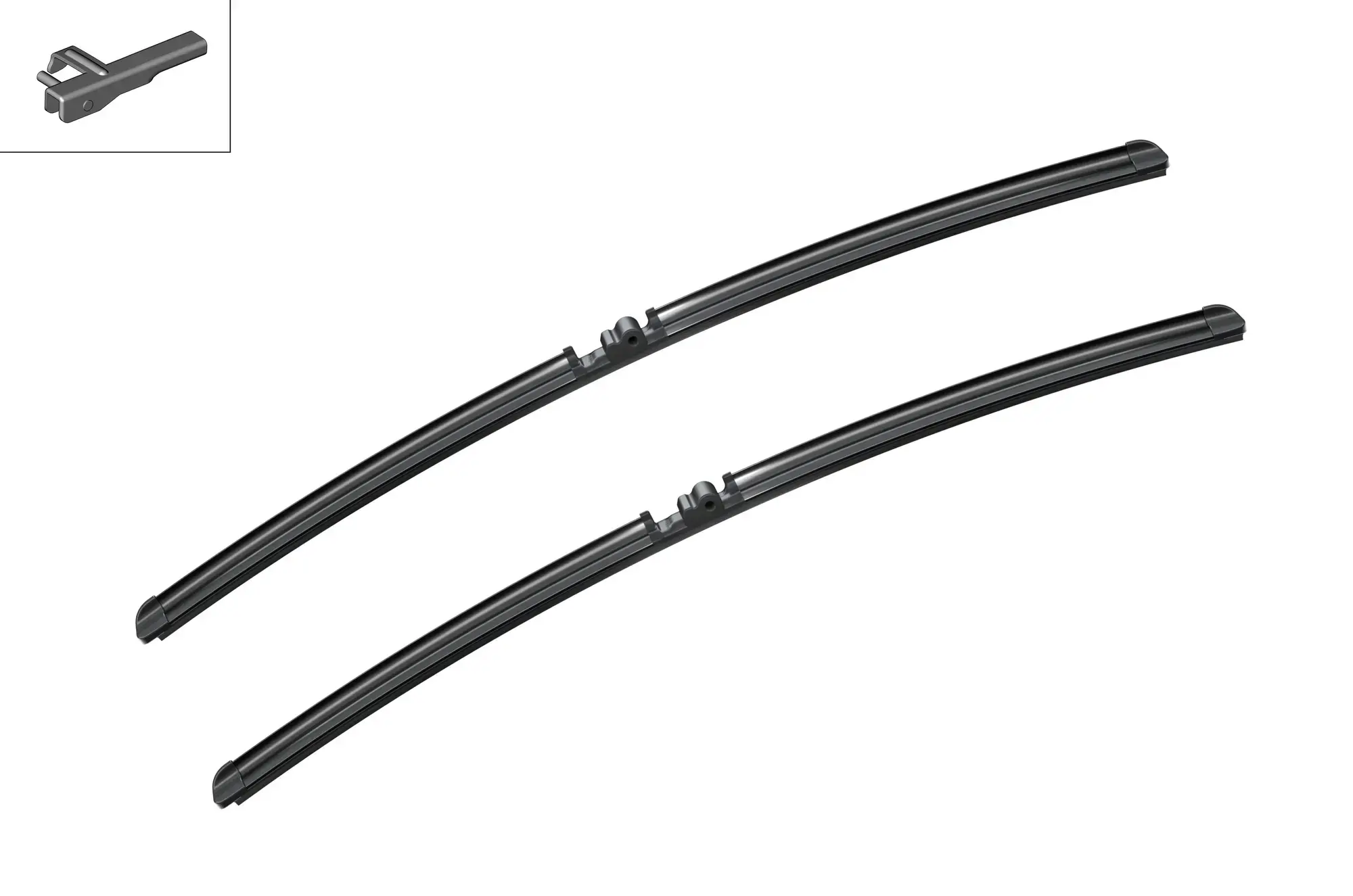 Bosch Aerotwin Flat Wiper Blade Set A943S