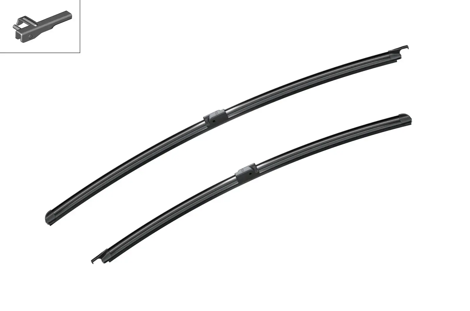 Bosch Aerotwin Flat Wiper Blade Set A963S