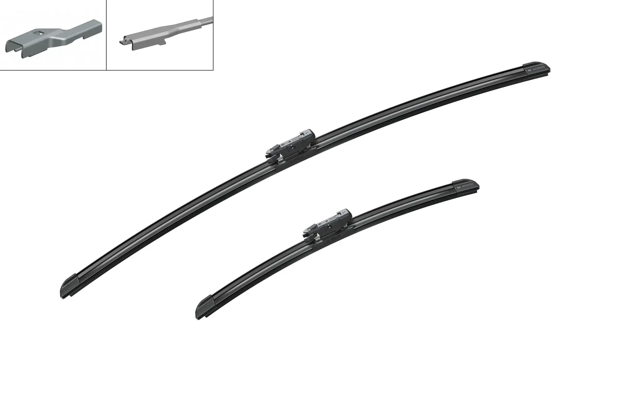 Bosch Aerotwin Multiclip Flat Wiper Blade Set AM246S