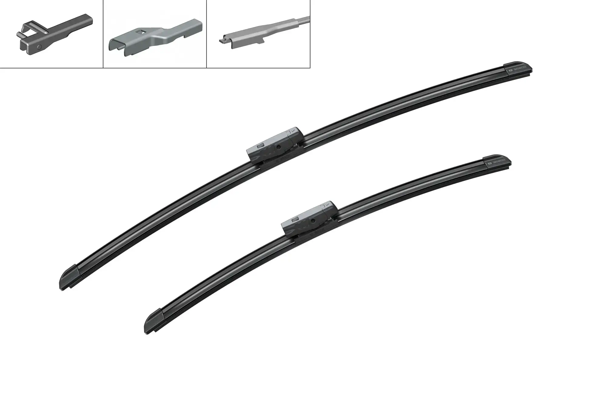 Bosch Aerotwin Multiclip Flat Wiper Blade Set AM980S