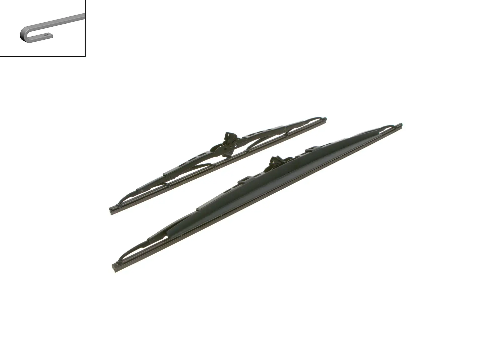 Bosch Super Plus Universal Wiper Blade Set With Spoiler SP24/18S