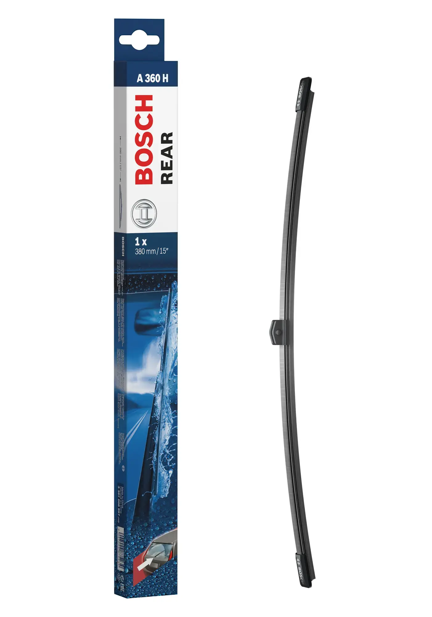 Bosch Aerotwin Flat Wiper Blade Rear A360H