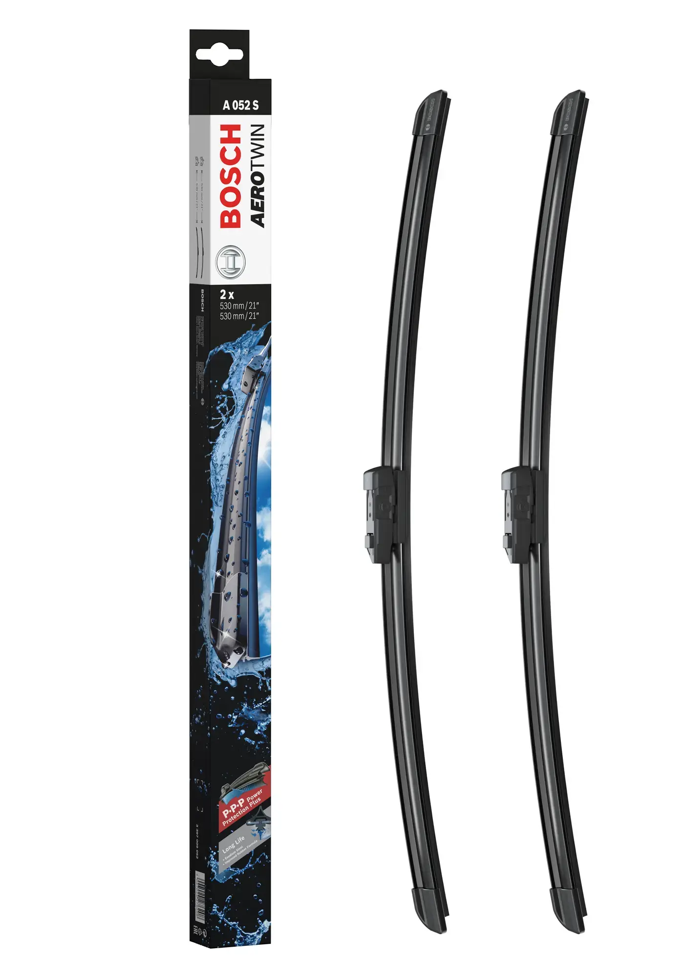 Bosch Aerotwin Flat Wiper Blade Set A052S