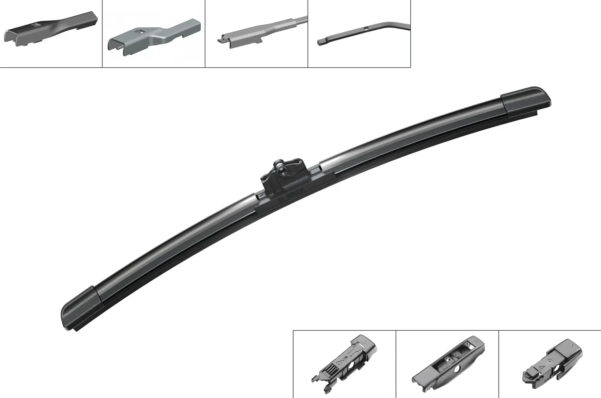 Bosch Aerotwin Single Flat Wiper Blade AP13U