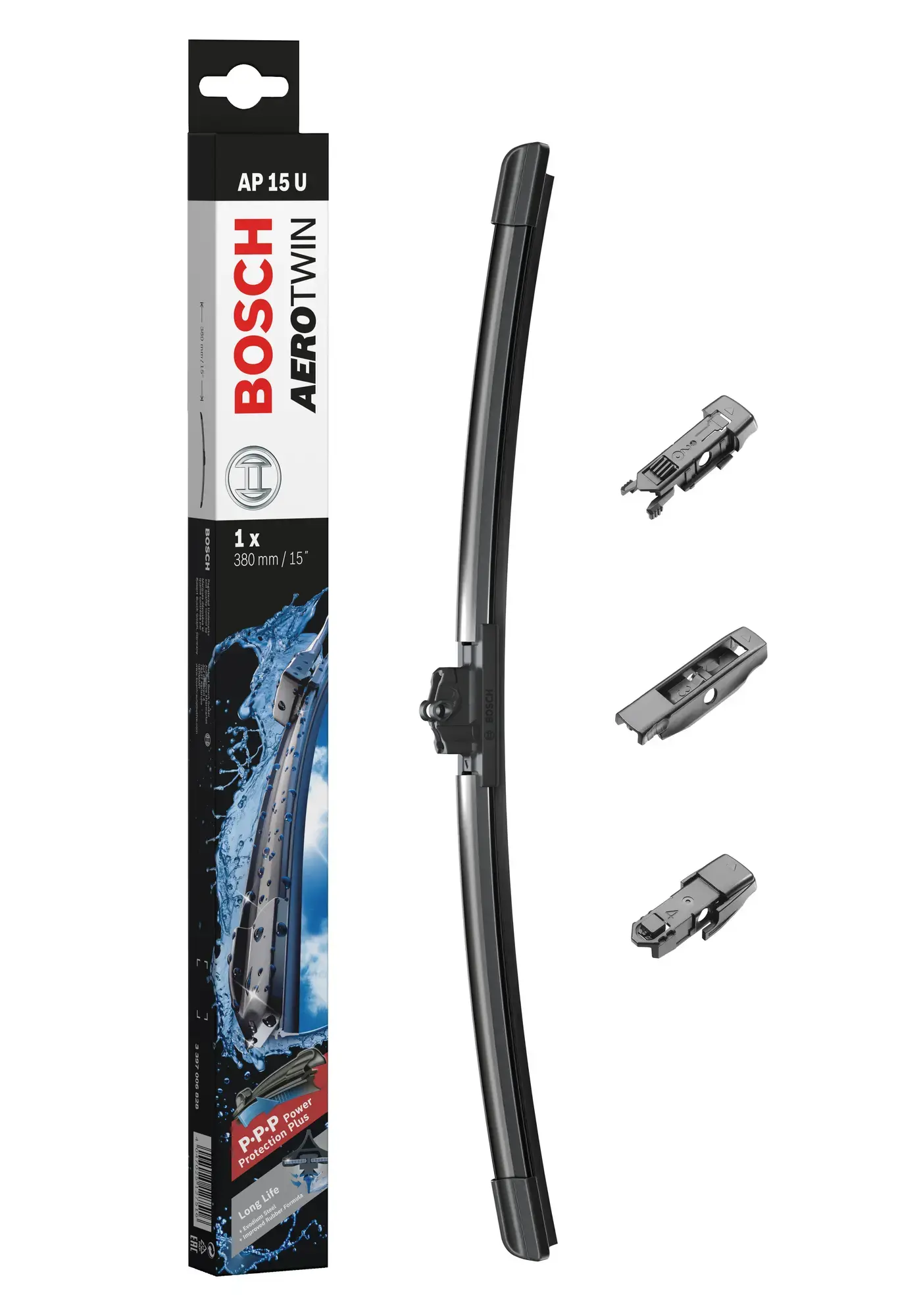 Bosch Aerotwin Single Flat Wiper Blade AP15U