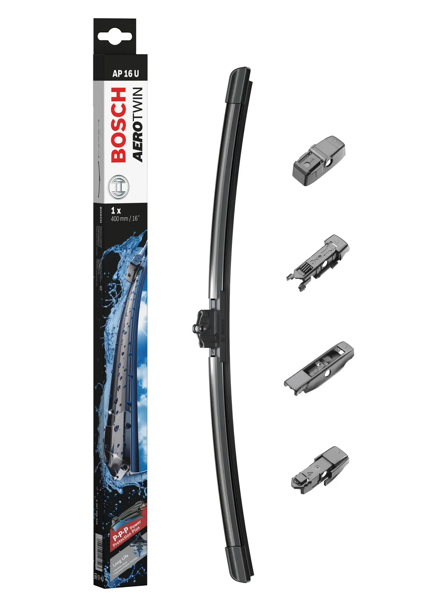 Bosch Aerotwin Single Flat Wiper Blade AP16U