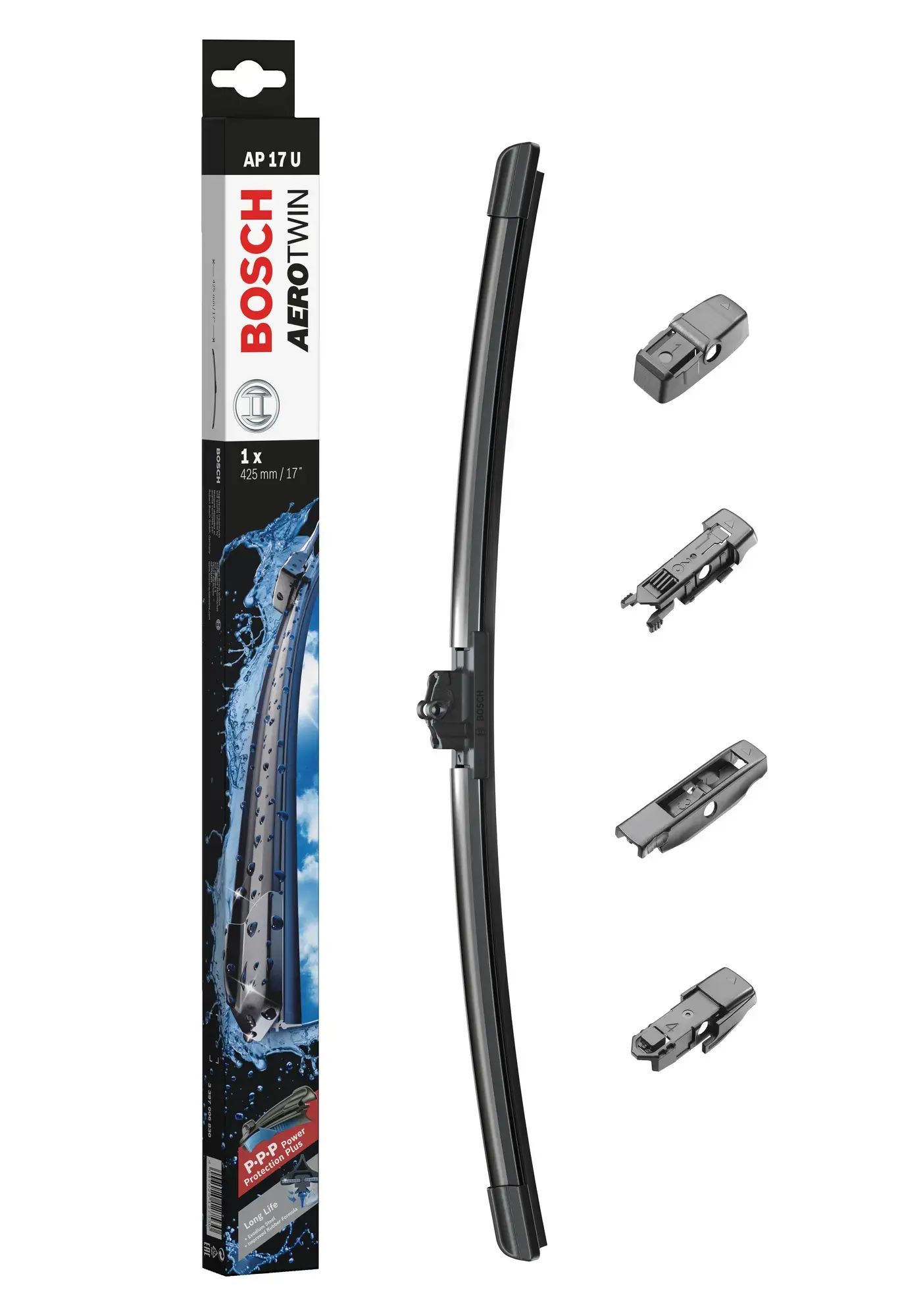 Bosch Aerotwin Single Flat Wiper Blade AP17U