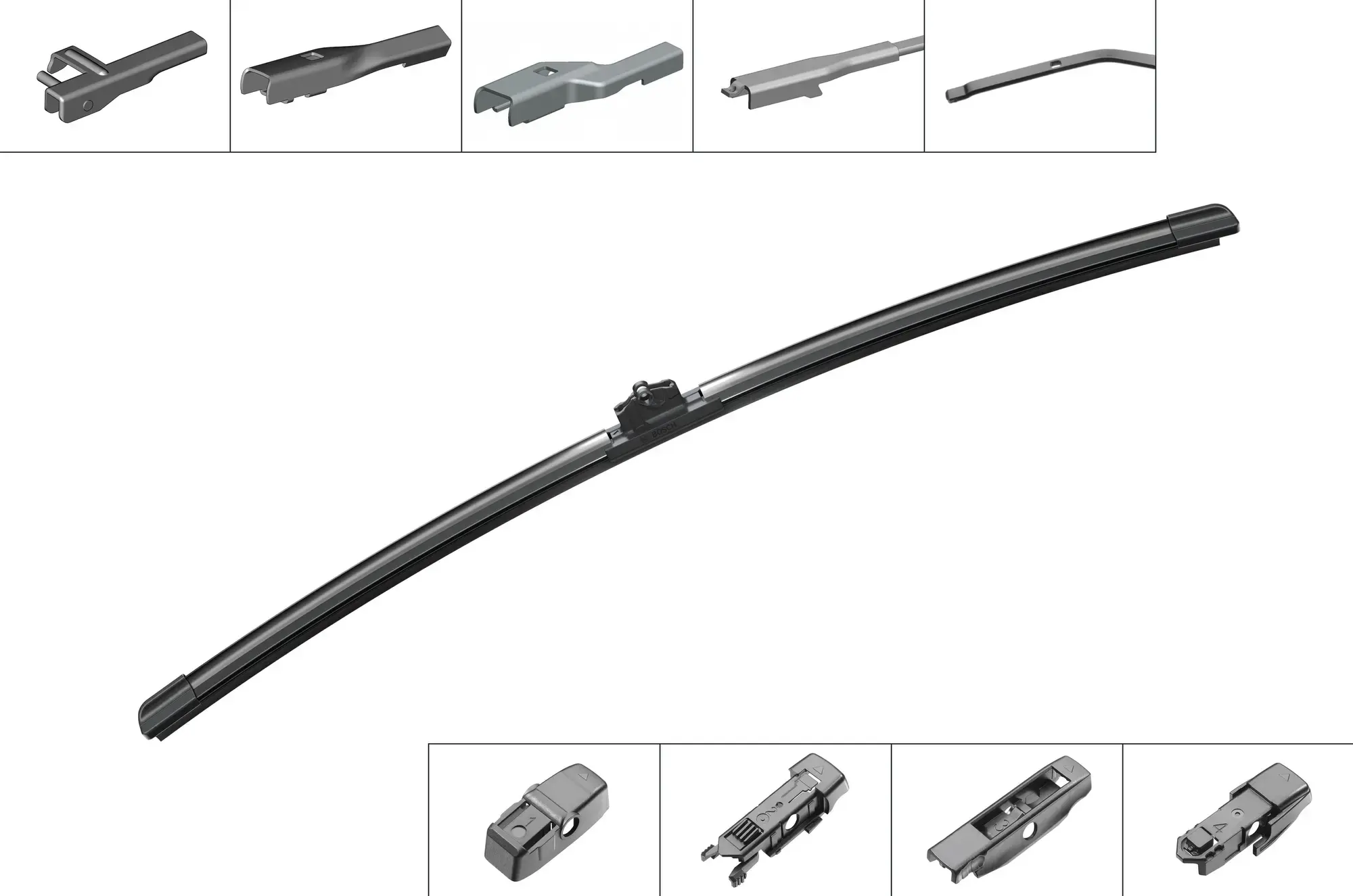 Bosch Aerotwin Single Flat Wiper Blade AP21U