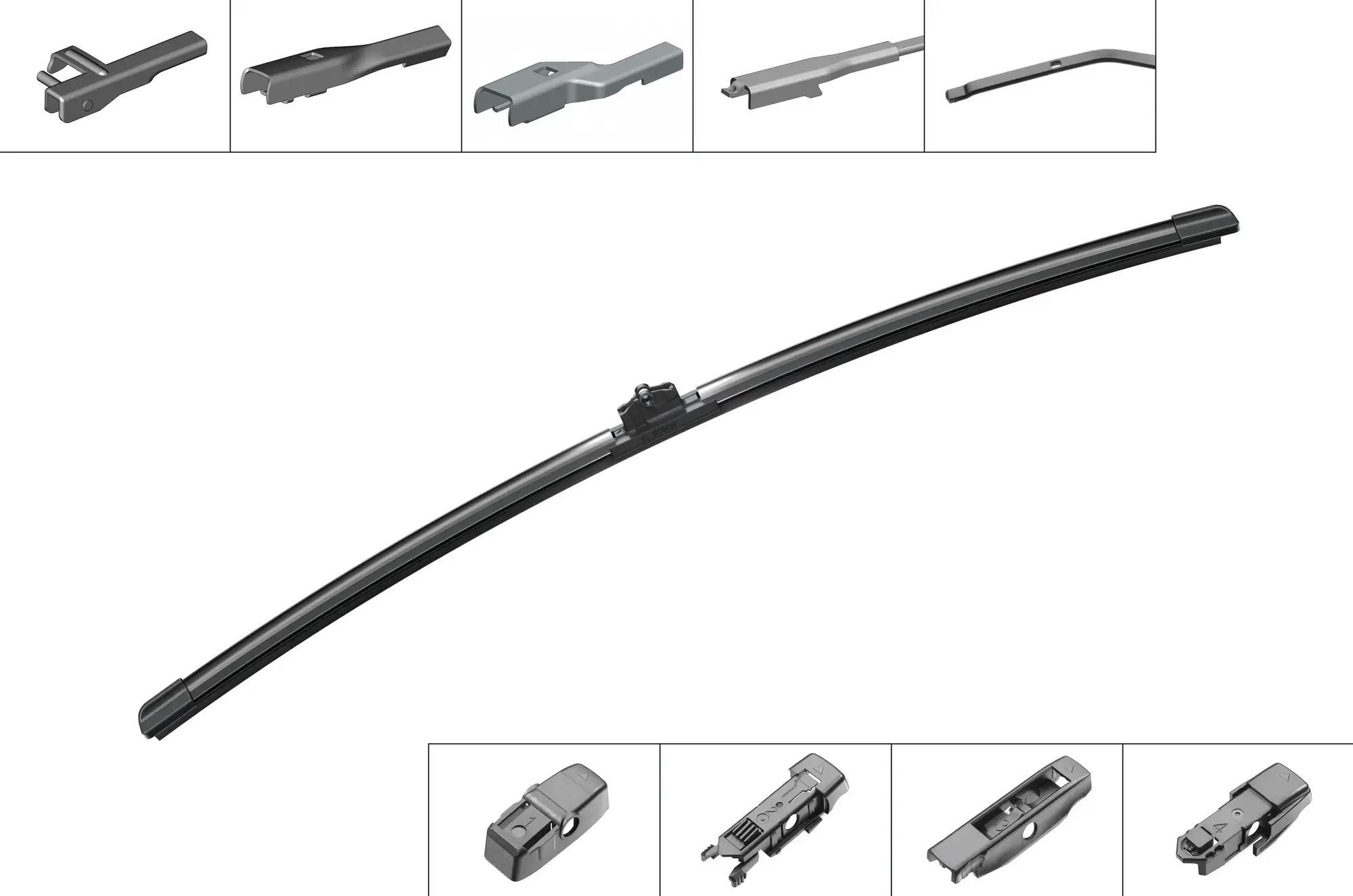 Bosch Aerotwin Single Flat Wiper Blade AP23U
