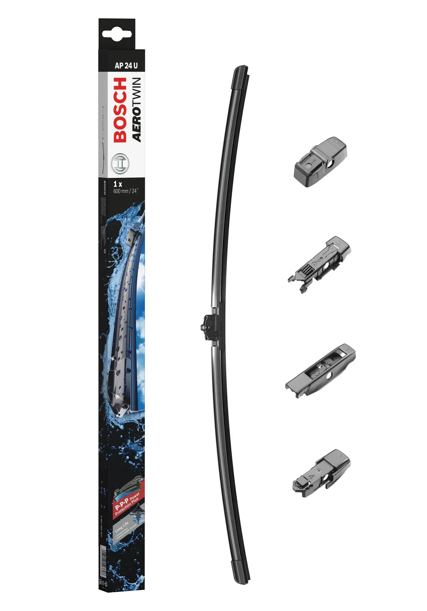 Bosch Aerotwin Single Flat Wiper Blade AP24U