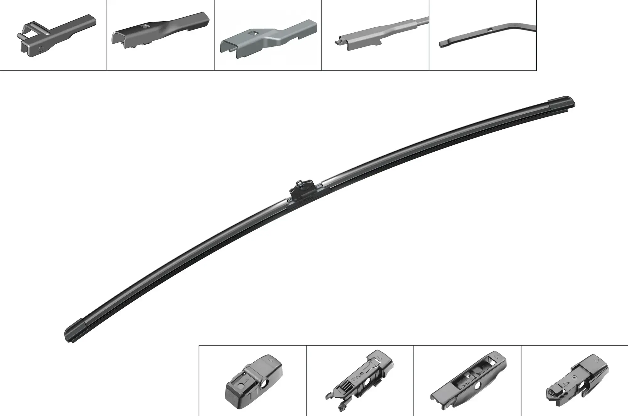 Bosch Aerotwin Single Flat Wiper Blade AP26U