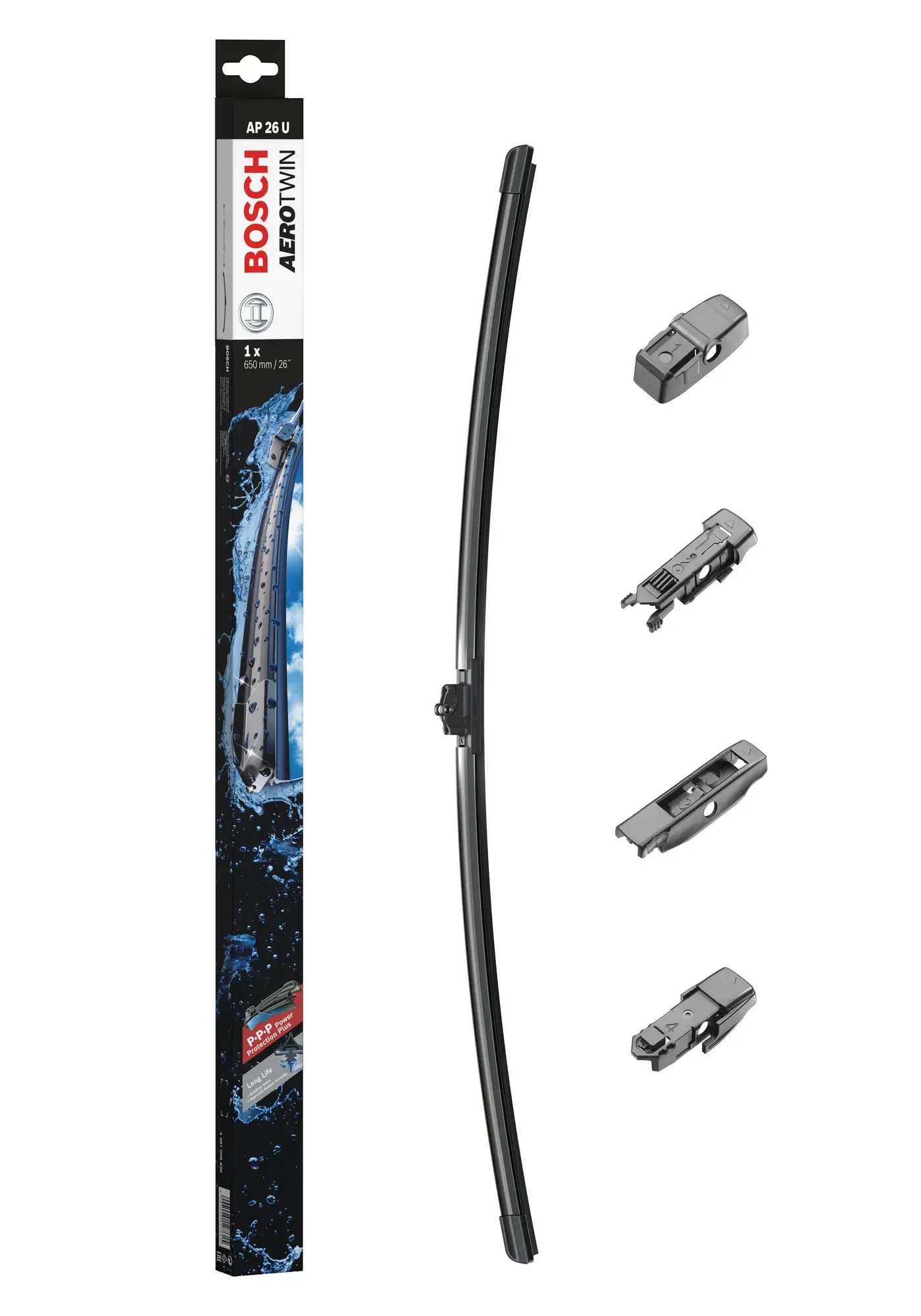 Bosch Aerotwin Single Flat Wiper Blade AP26U