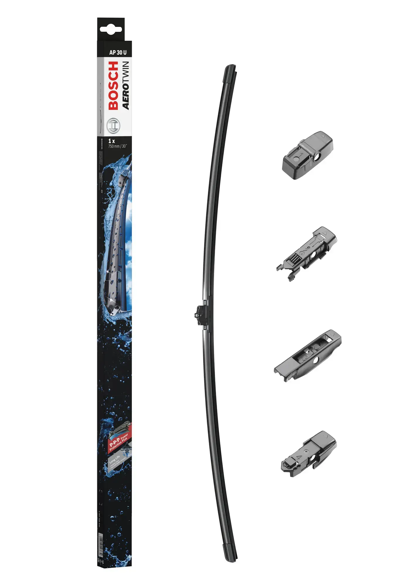 Bosch Aerotwin Single Flat Wiper Blade AP30U