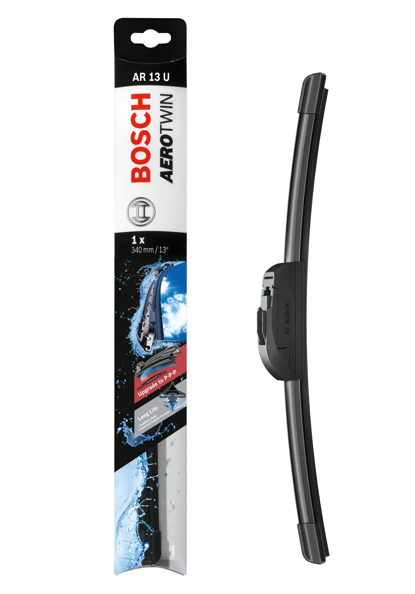 Bosch Aerotwin Retrofit Single Flat Wiper Blade AR13U