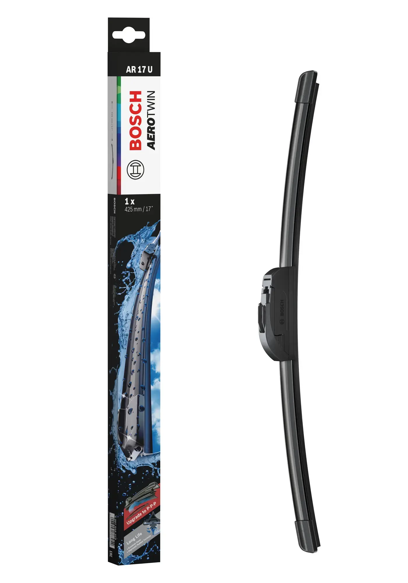 Bosch Aerotwin Retrofit Single Flat Wiper Blade AR17U
