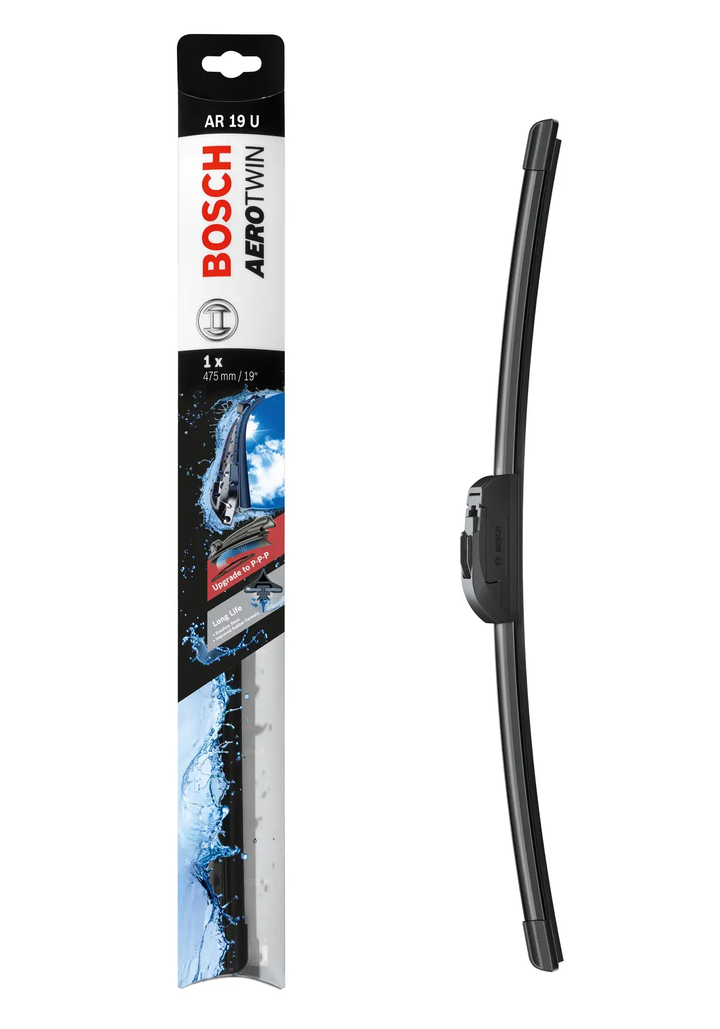 Bosch Aerotwin Retrofit Single Flat Wiper Blade AR19U