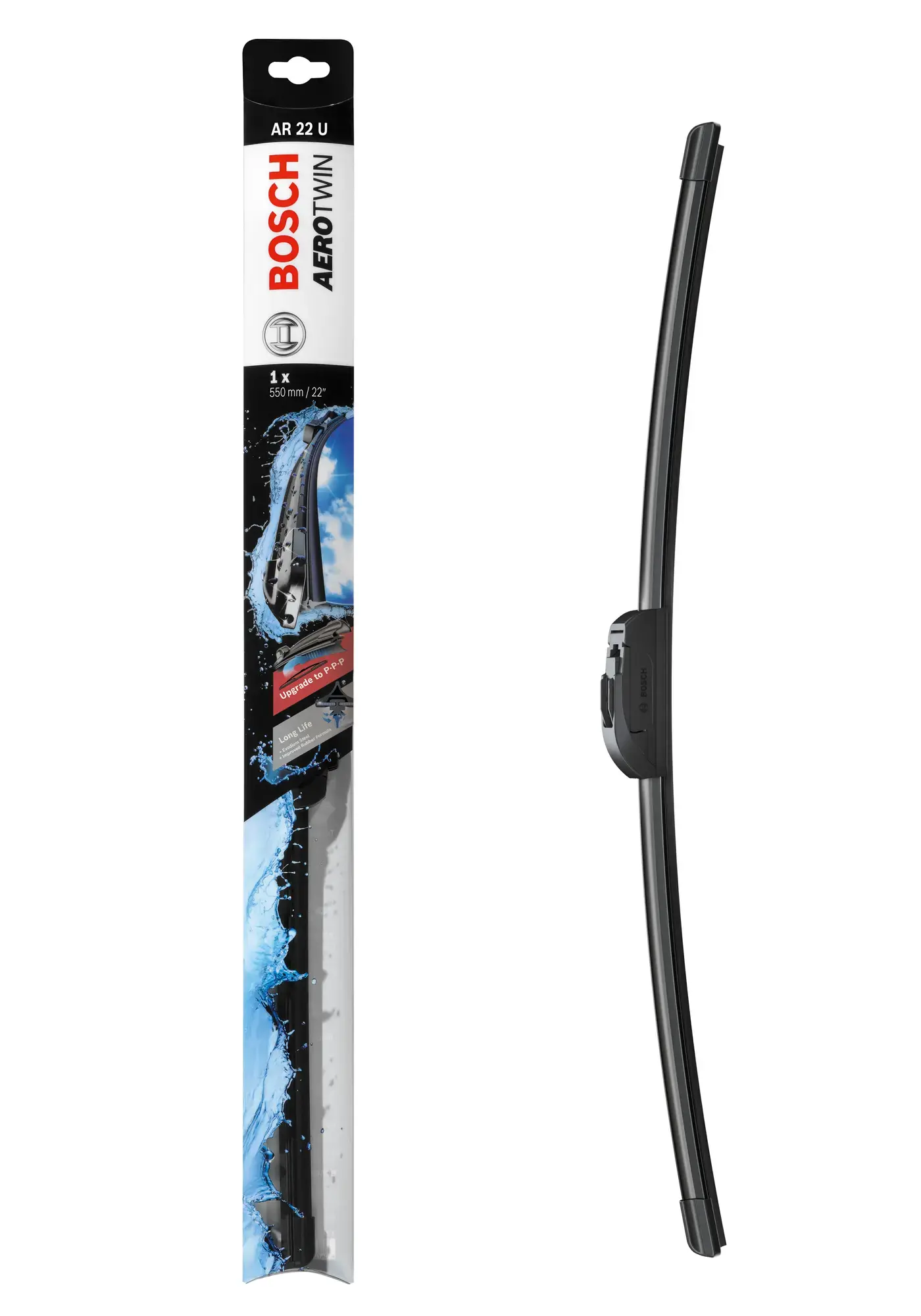 Bosch Aerotwin Retrofit Single Flat Wiper Blade AR22U