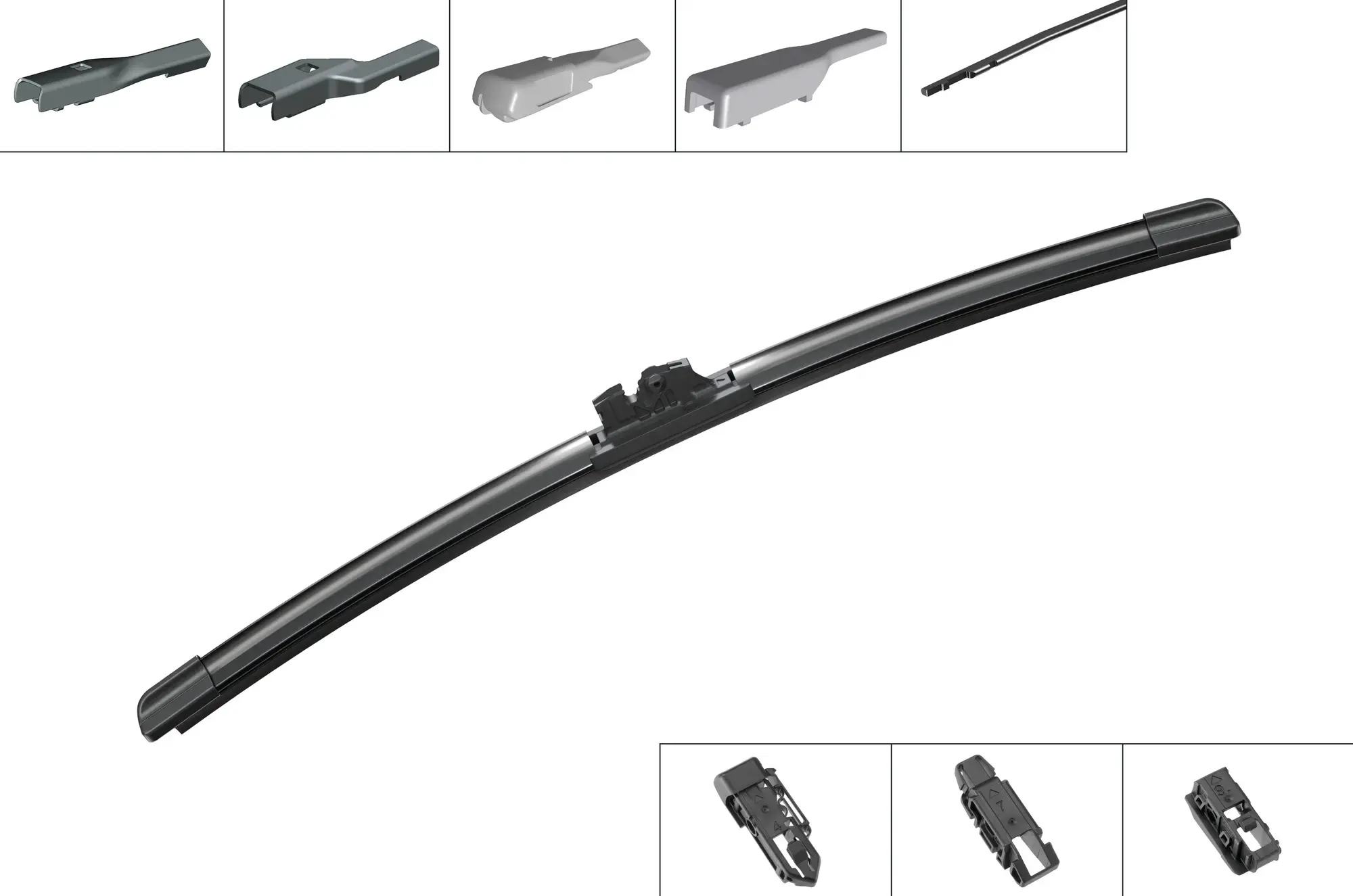 Bosch Aerotwin Single Flat Wiper Blade APX16R