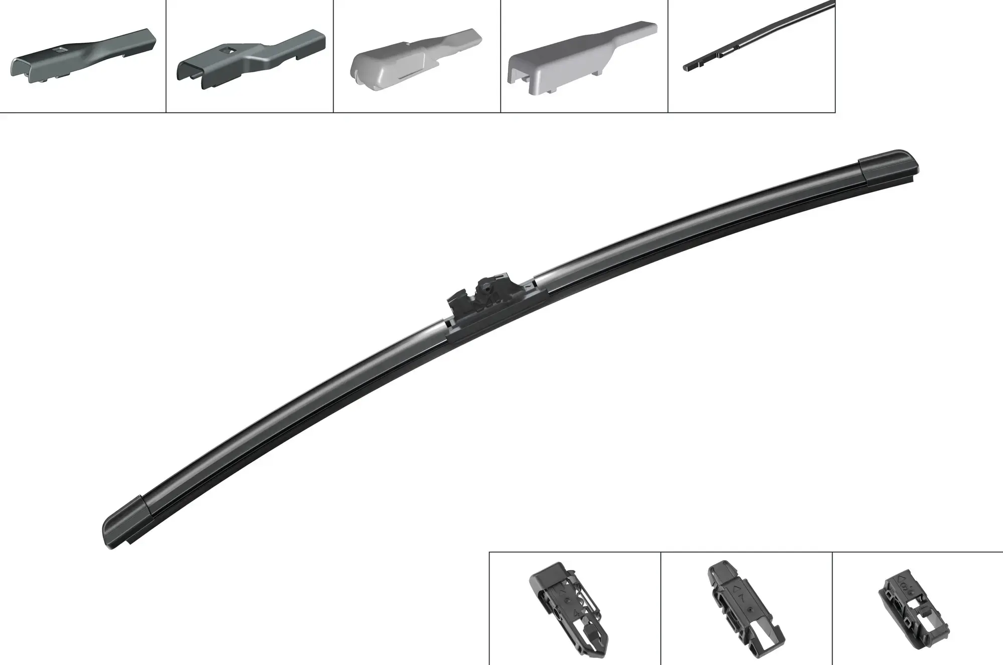 Bosch Aerotwin Single Flat Wiper Blade APX19R