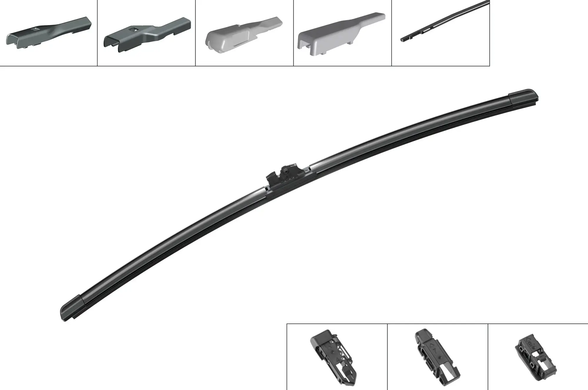 Bosch Aerotwin Single Flat Wiper Blade APX22R