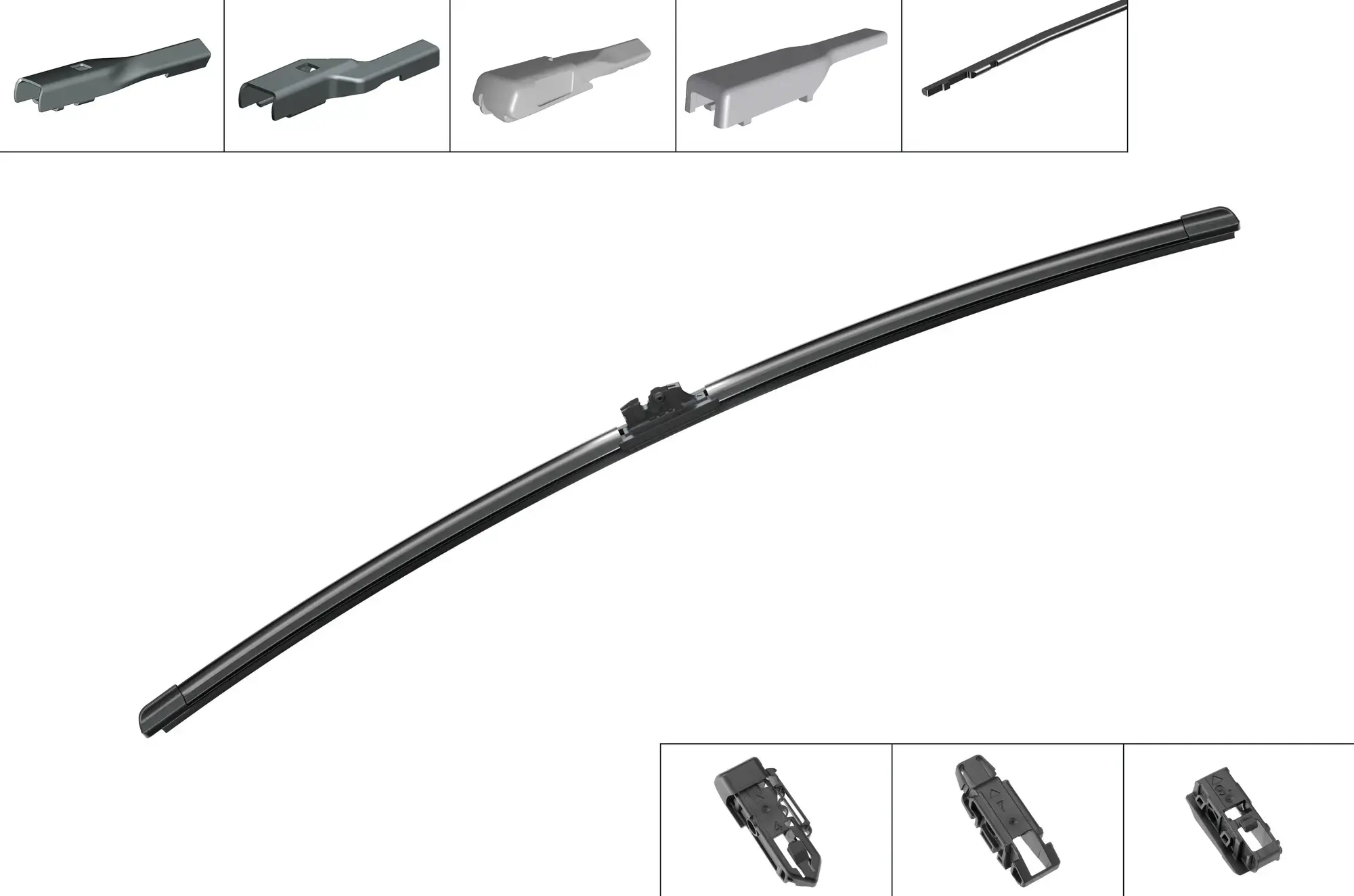 Bosch Aerotwin Single Flat Wiper Blade APX26R