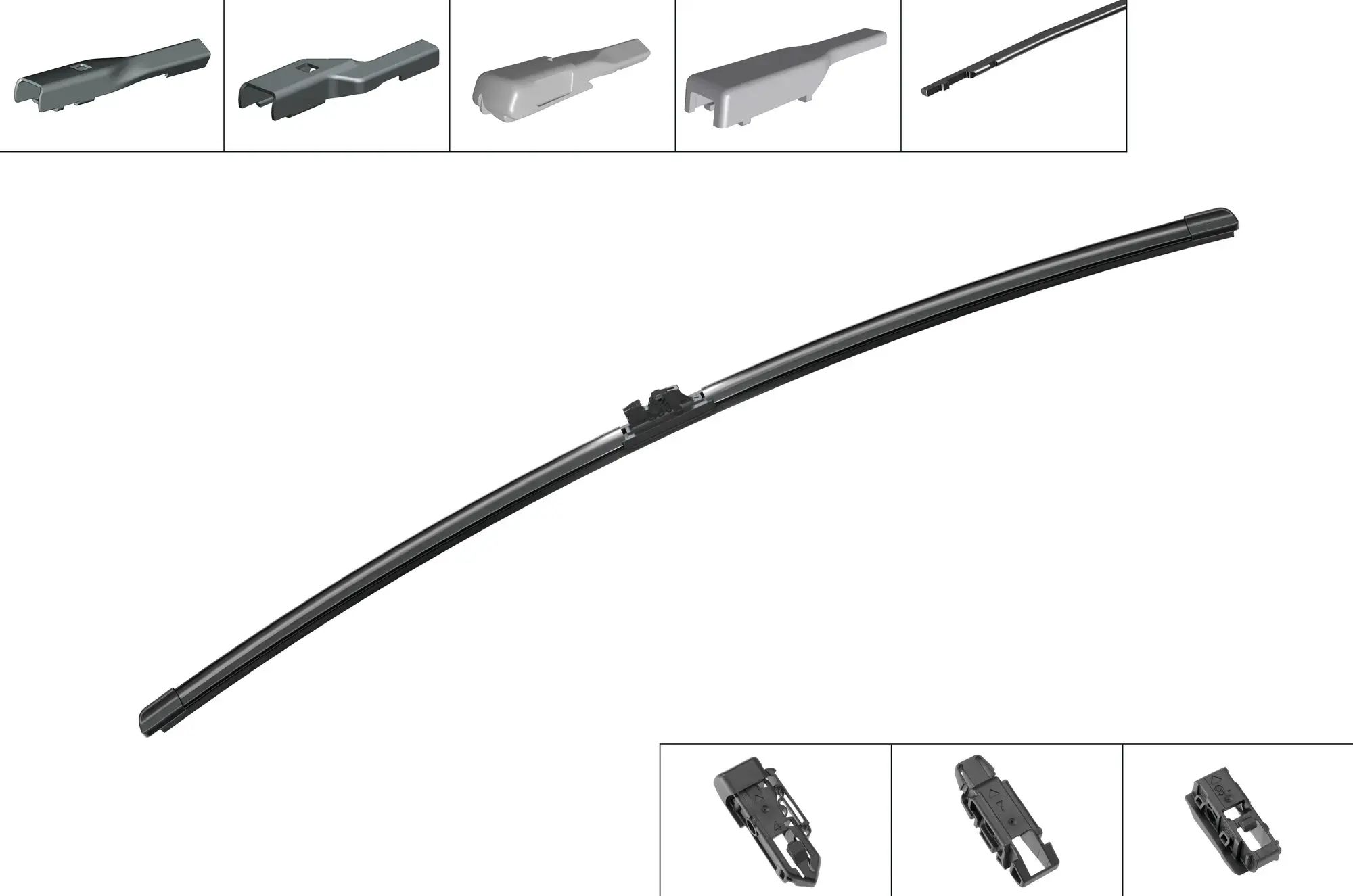 Bosch Aerotwin Single Flat Wiper Blade APX28R