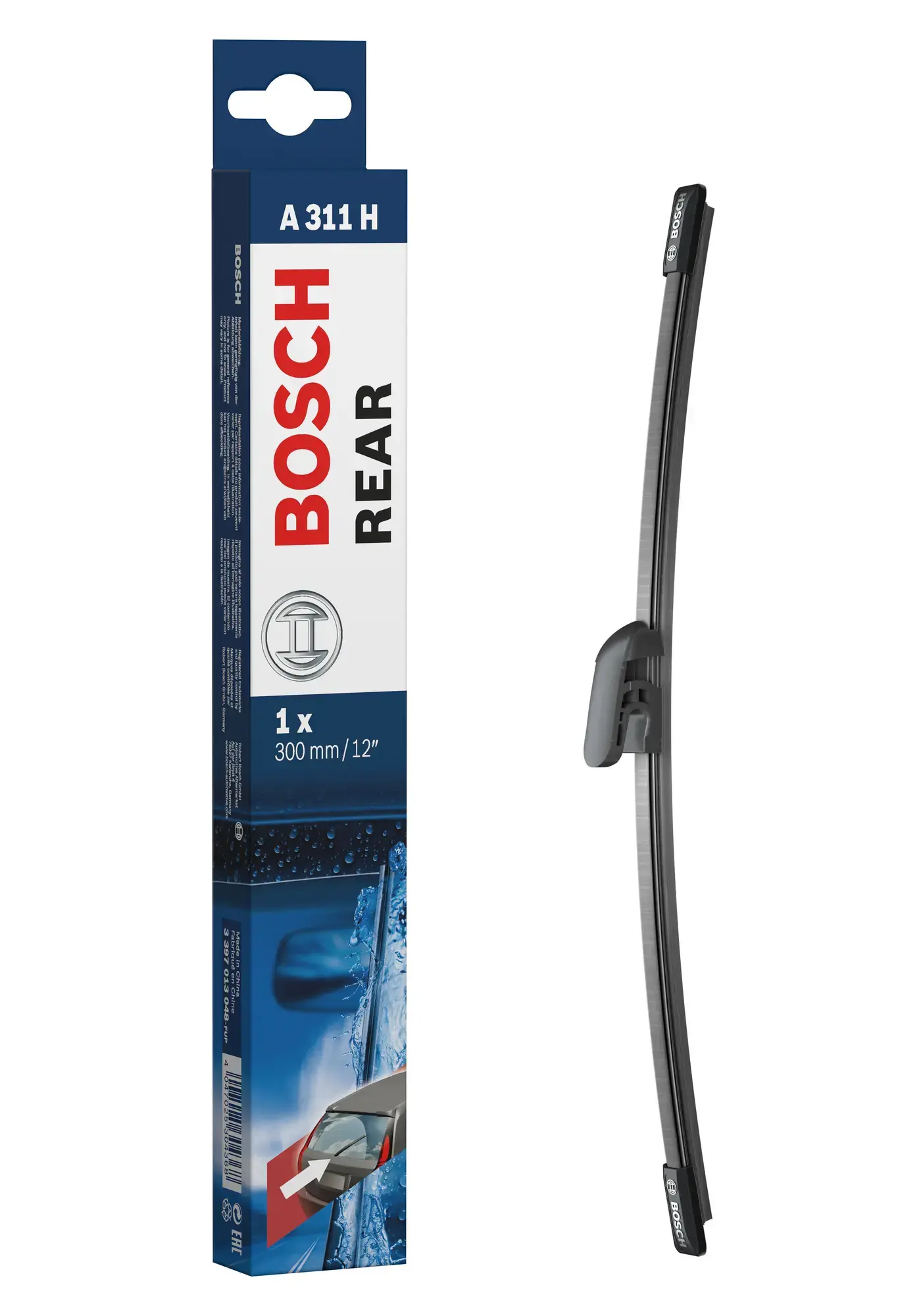 Bosch AeroTwin Flat Wiper Blade Rear A311H