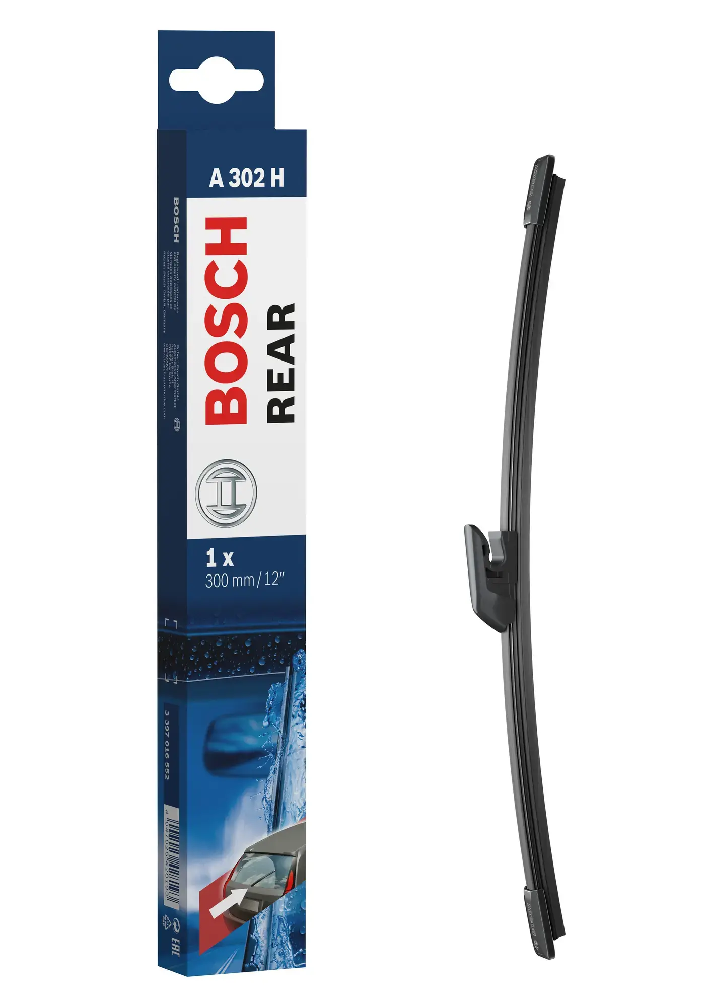 Bosch AeroTwin Flat Wiper Blade Rear A302H