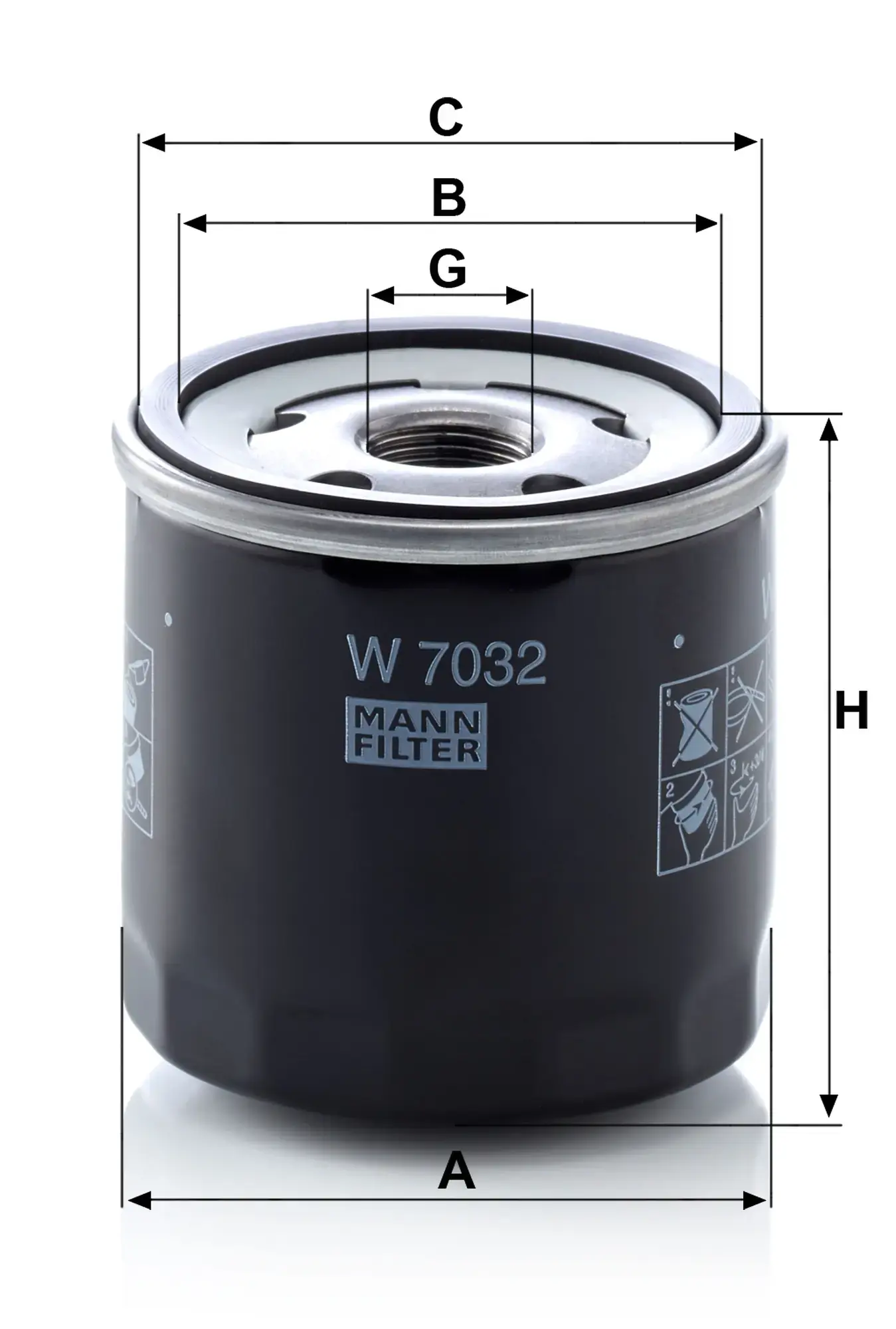 MANN-FILTER Oil Filter