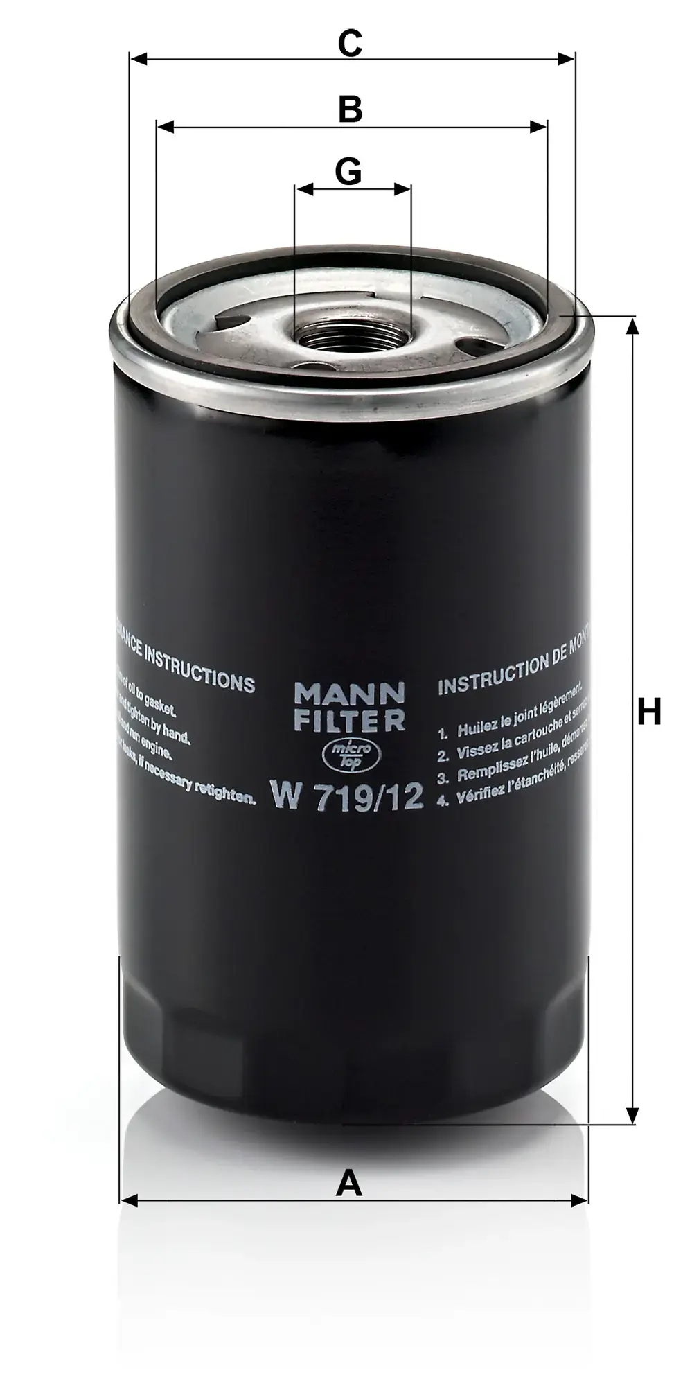 MANN-FILTER Oil Filter
